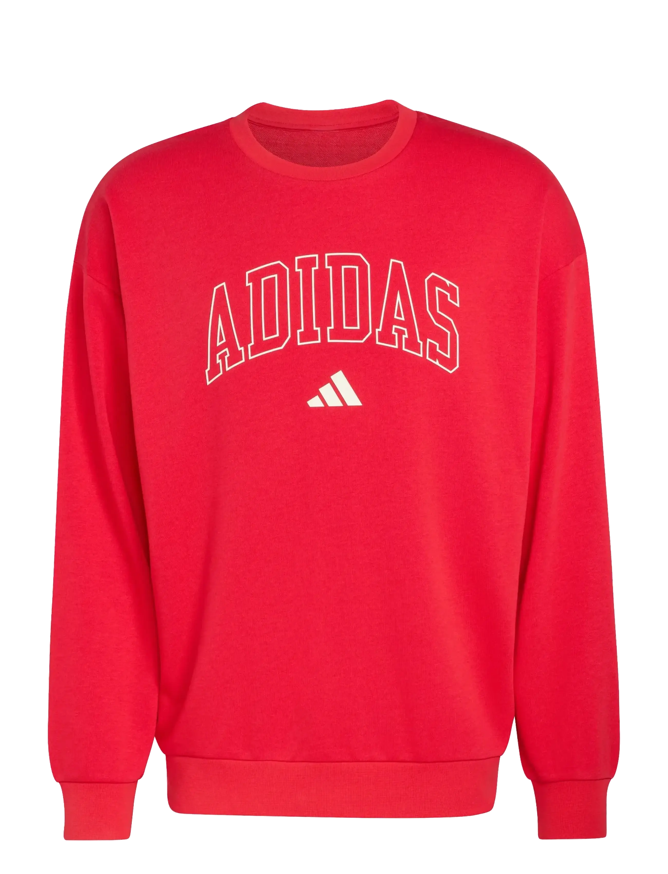 adidas Sportswear - M COLL FT CRW - oberteile - purrub/ivory - 1