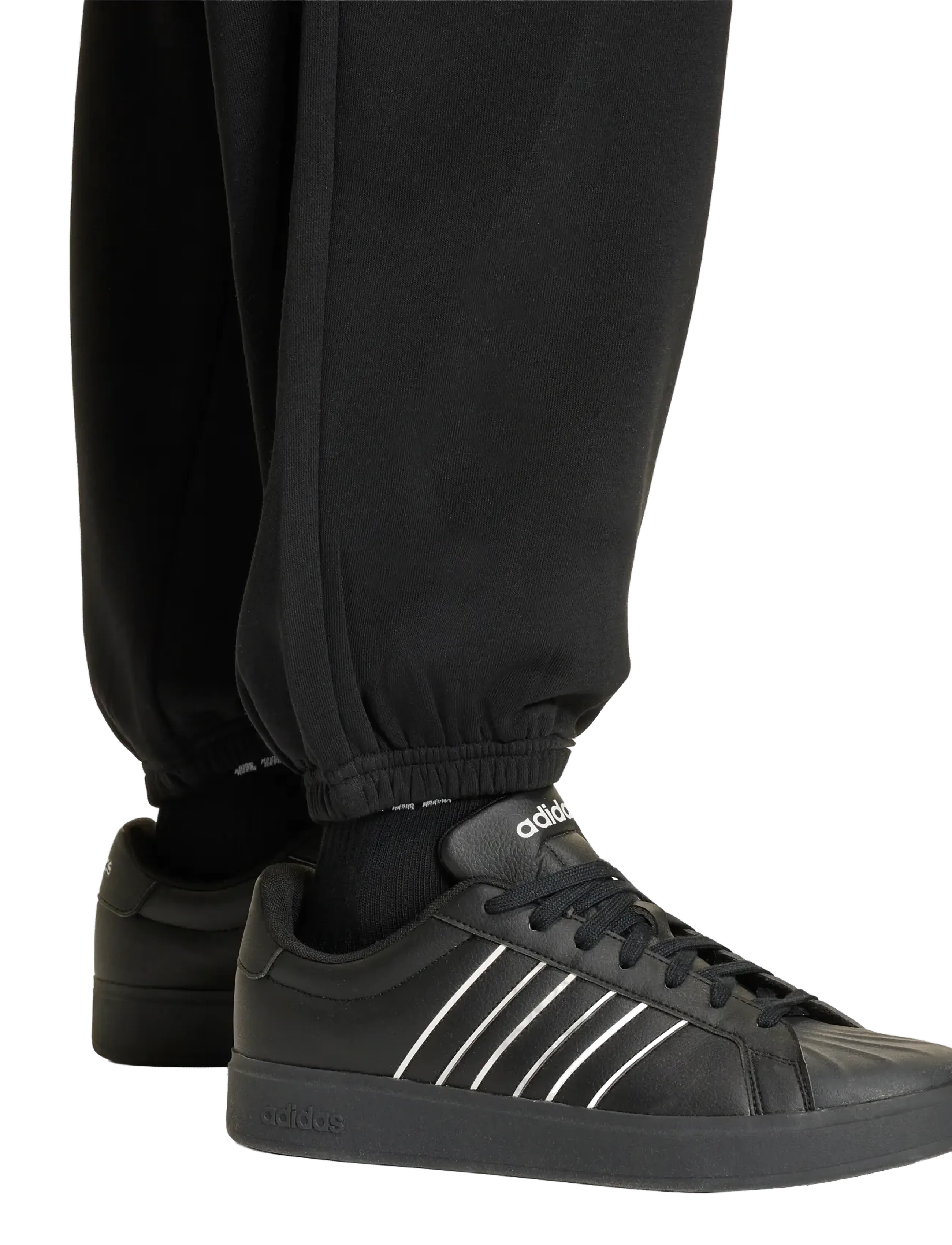 adidas Sportswear - M COLL FT PT - püksid - black/owhite - 2