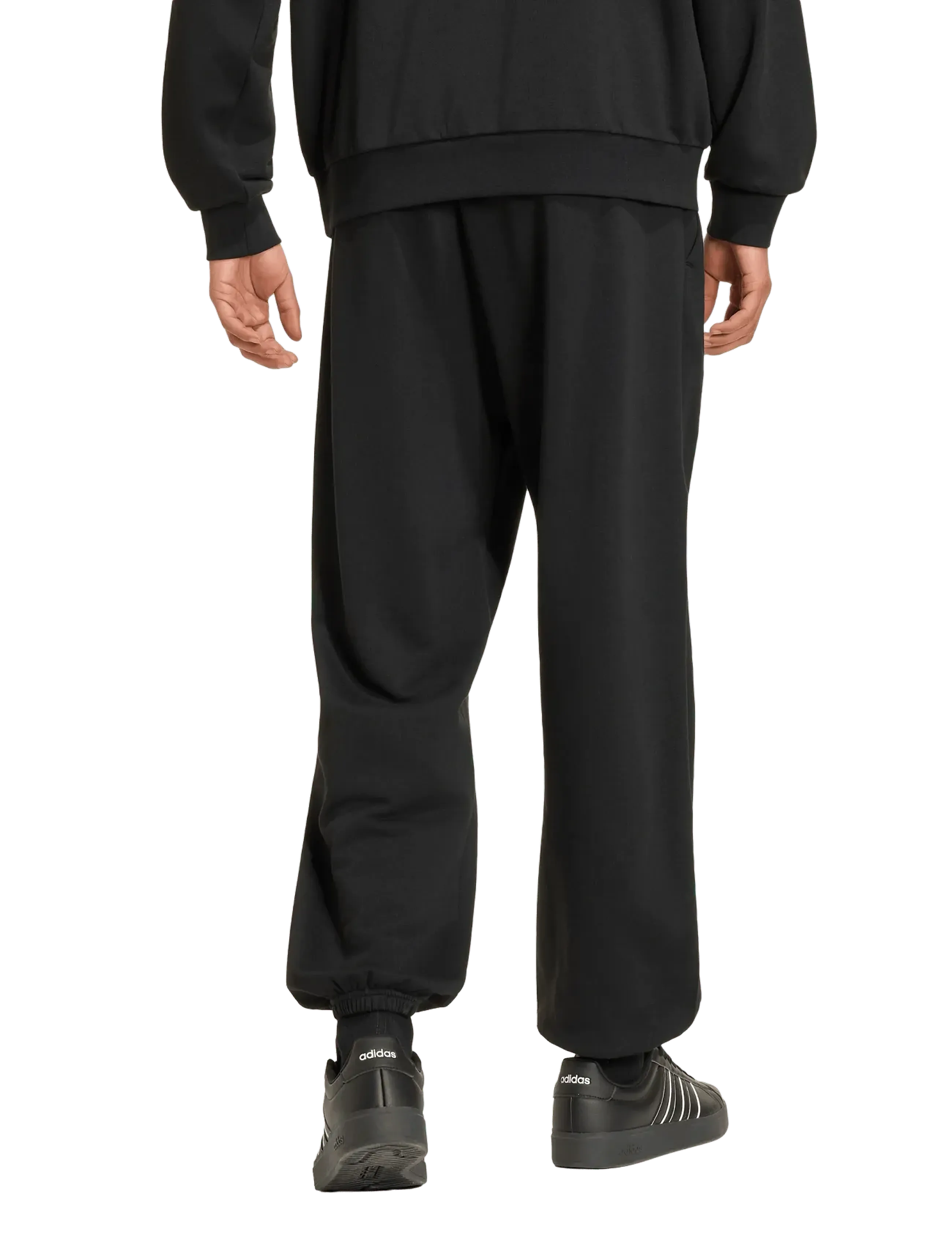 adidas Sportswear - M COLL FT PT - püksid - black/owhite - 4