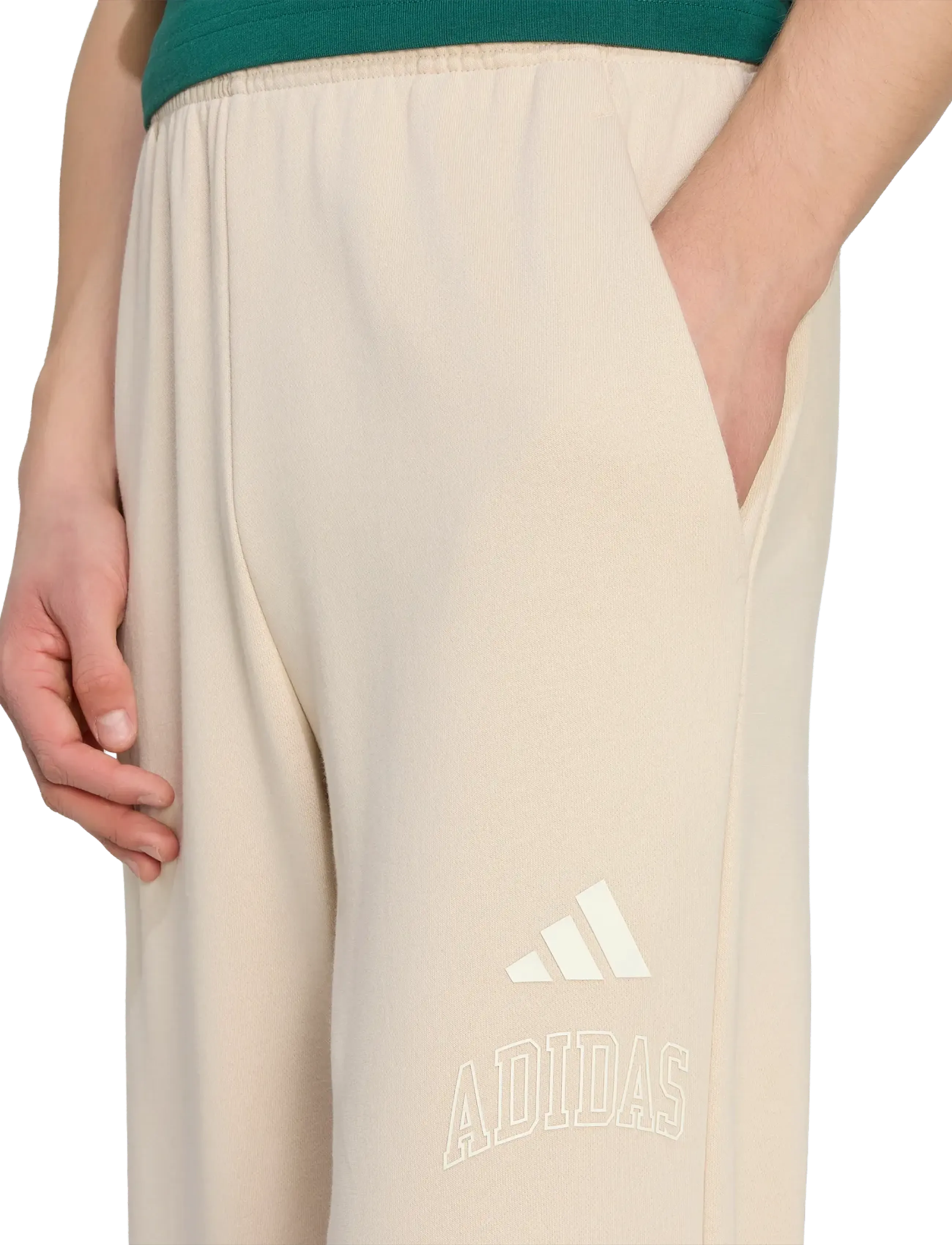 adidas Sportswear - M COLL FT PT - crli/ivory - 3