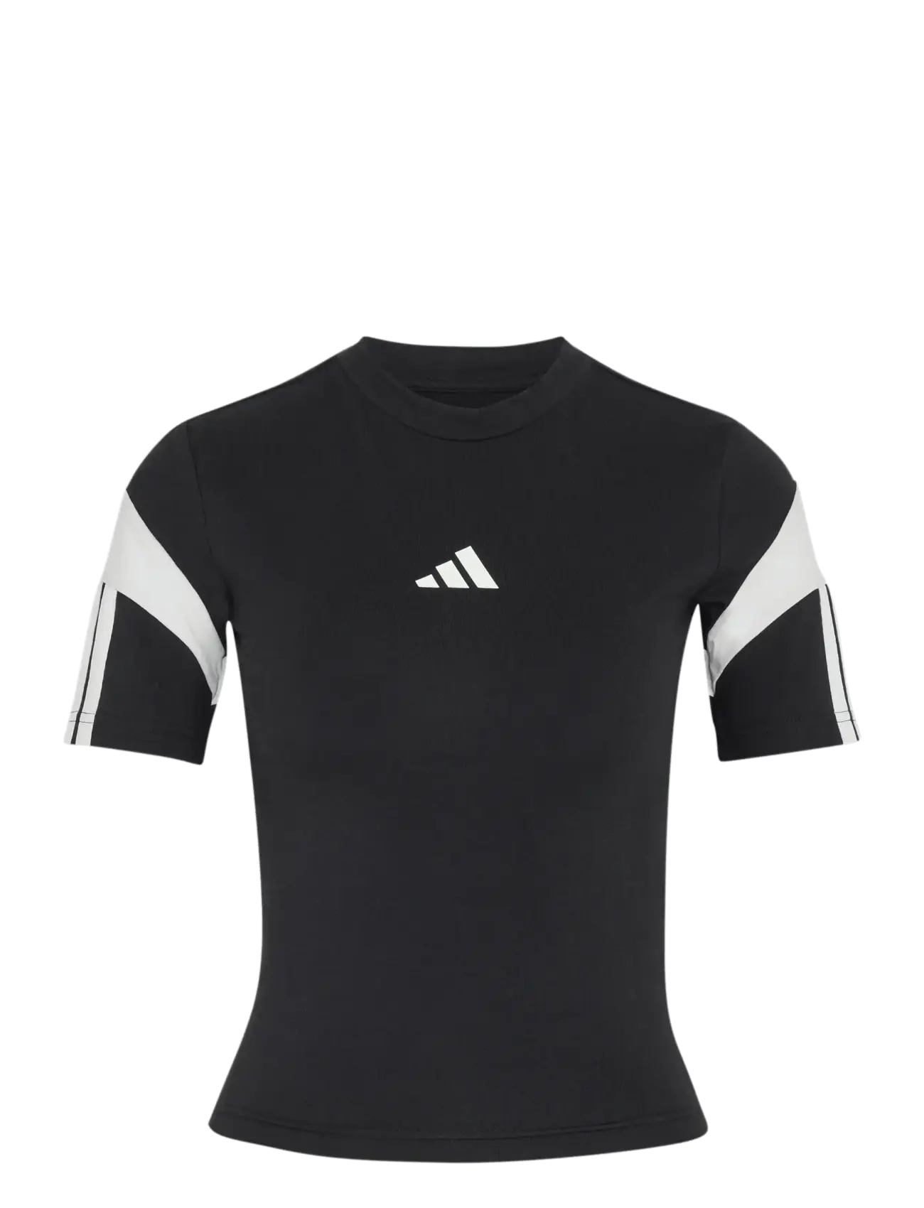 adidas Sportswear W TIRO TOP - Tops & T-shirts - BLACK/WHITE / black