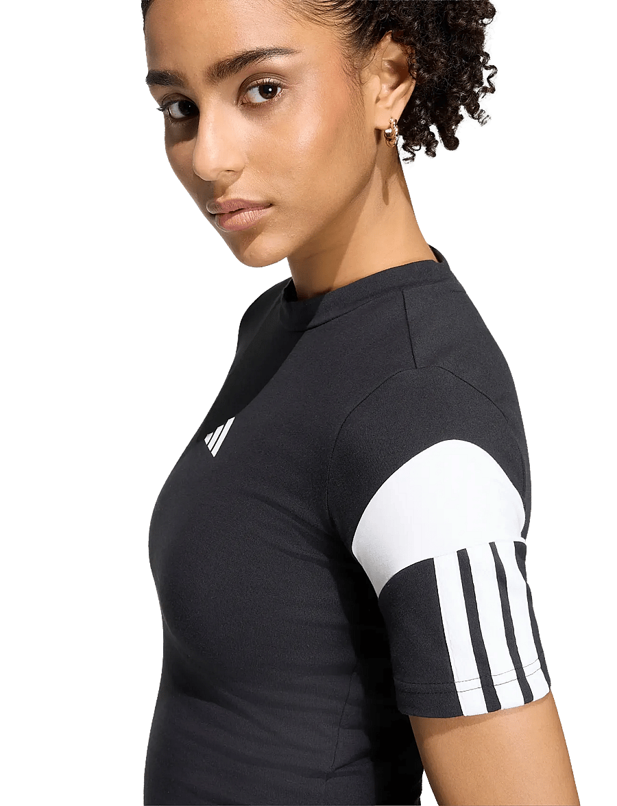 adidas Sportswear - W TIRO TOP - t-shirts - black/white - 5