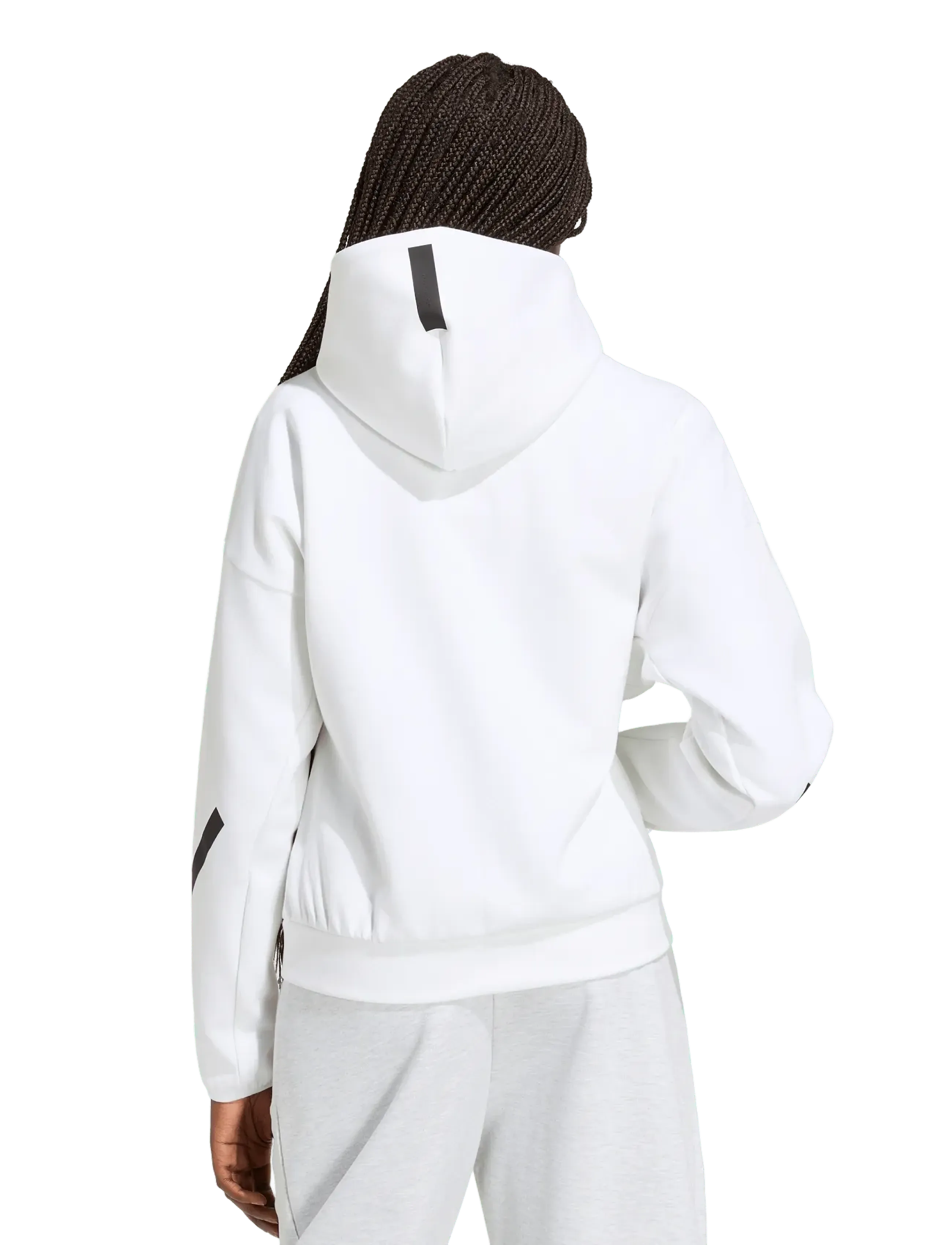 adidas Sportswear - W Z.N.E. FZ - overdele - white - 4