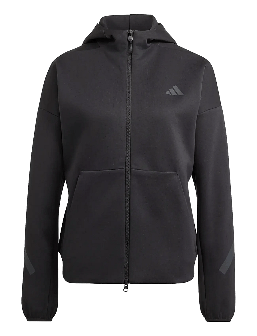 adidas Sportswear - W Z.N.E. FZ - overdele - black - 1