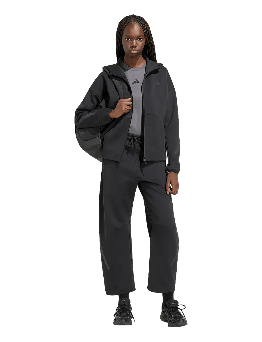 adidas Sportswear - W Z.N.E. FZ - overdele - black - 0
