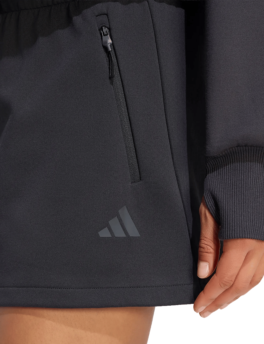 adidas Sportswear - W Z.N.E. SHORT - shorts - black - 3