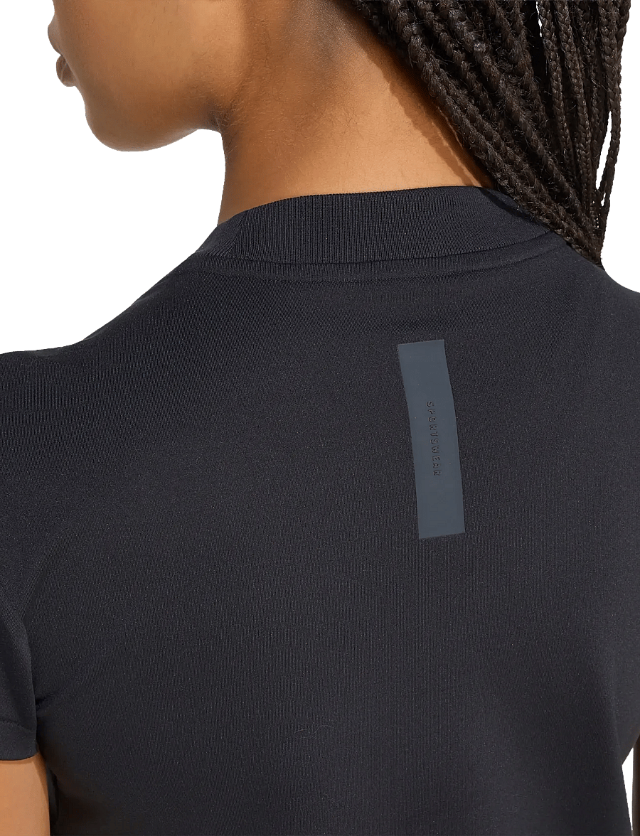 adidas Sportswear - W Z.N.E. BB TEE - t-shirts - black - 3