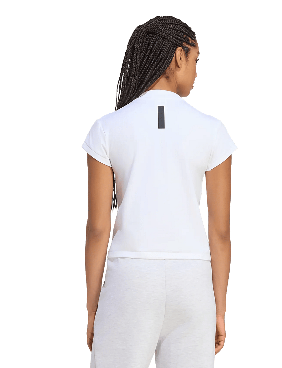 adidas Sportswear - W Z.N.E. BB TEE - t-shirts - white - 5