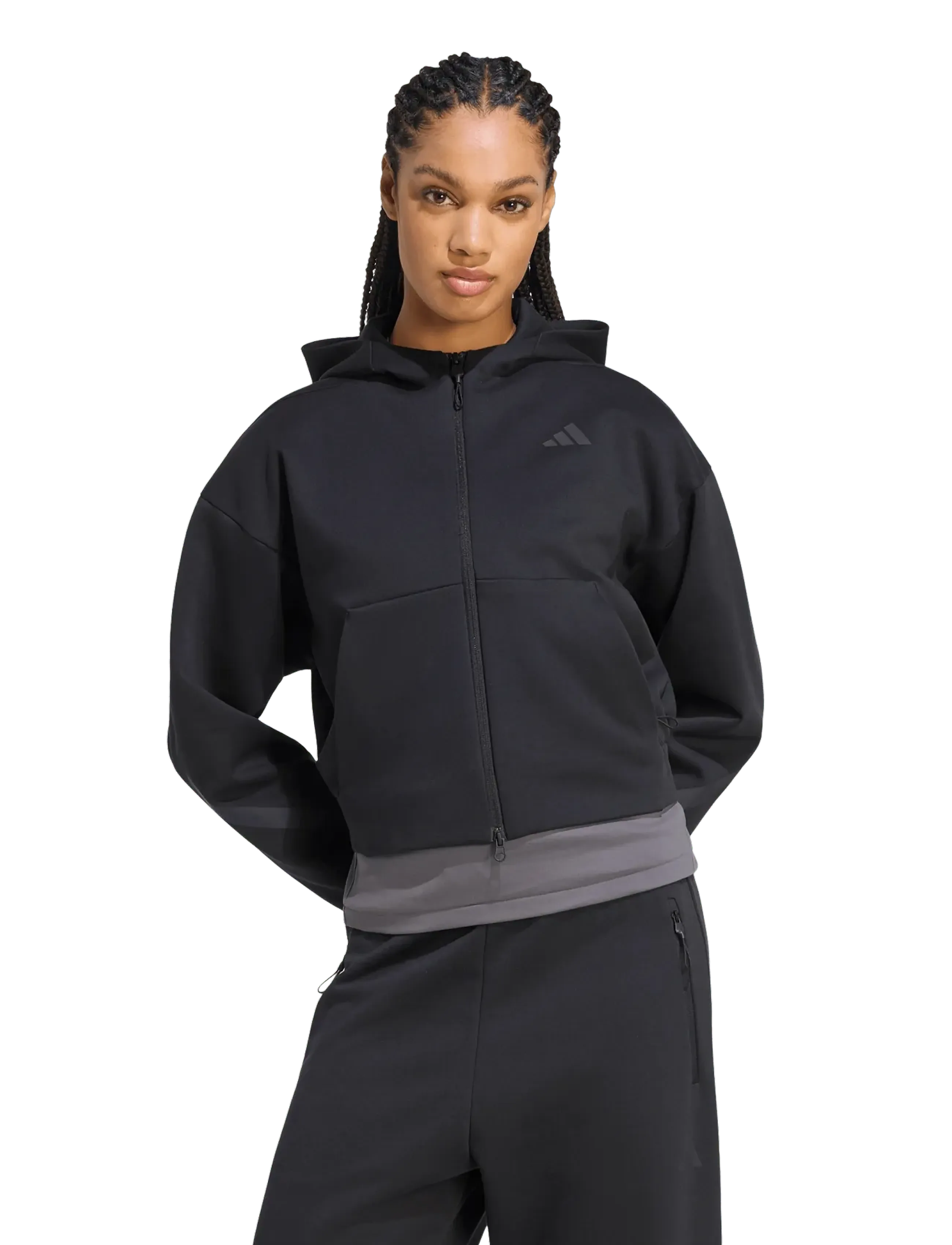 Z.N.E. CROPPED FULL ZIP SWEATSHIRT 6
