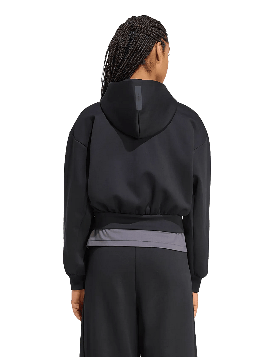 adidas Sportswear - W Z.N.E. CR FZ - overdele - black - 5