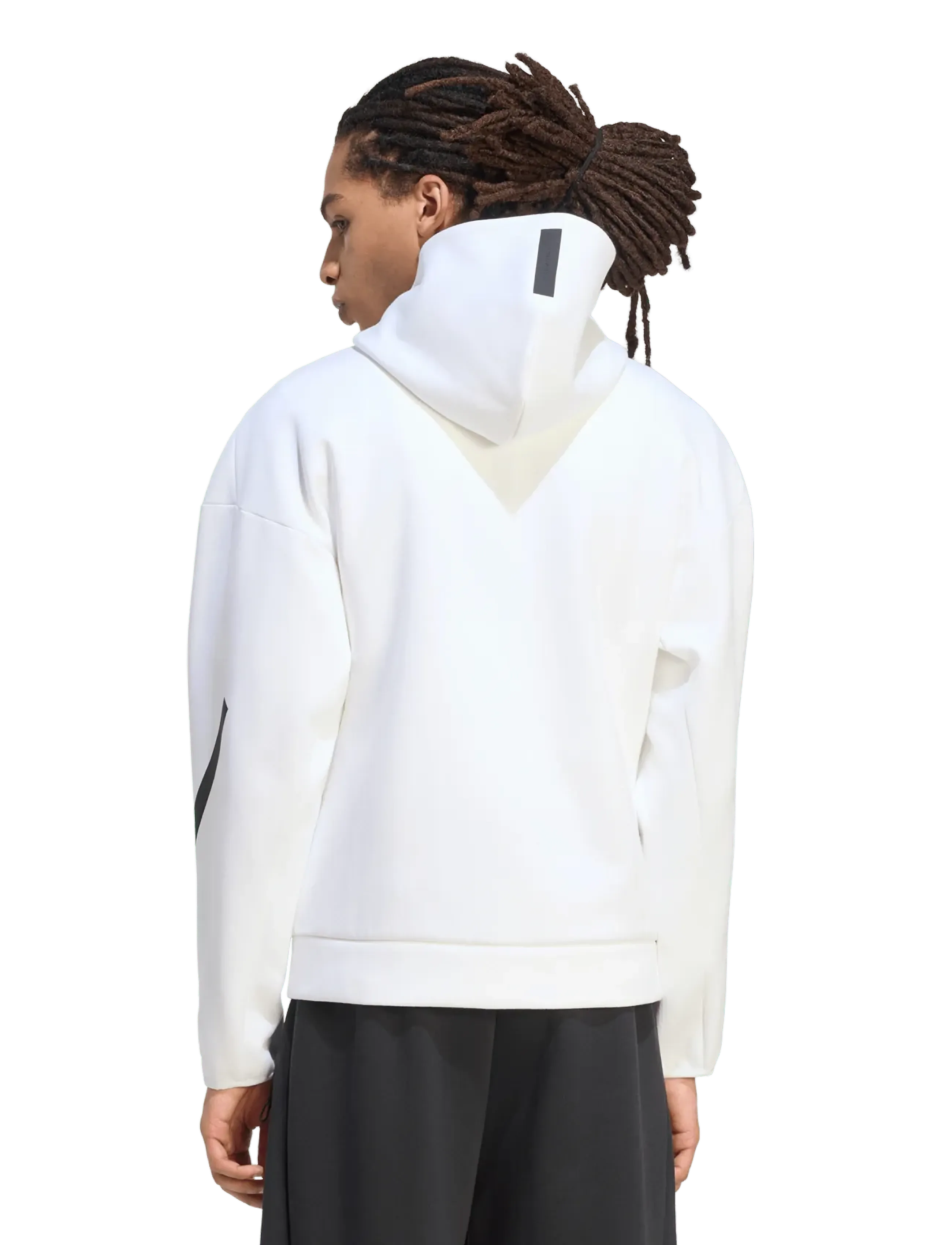 adidas Sportswear - M Z.N.E. FZ - sweatshirts - white - 4