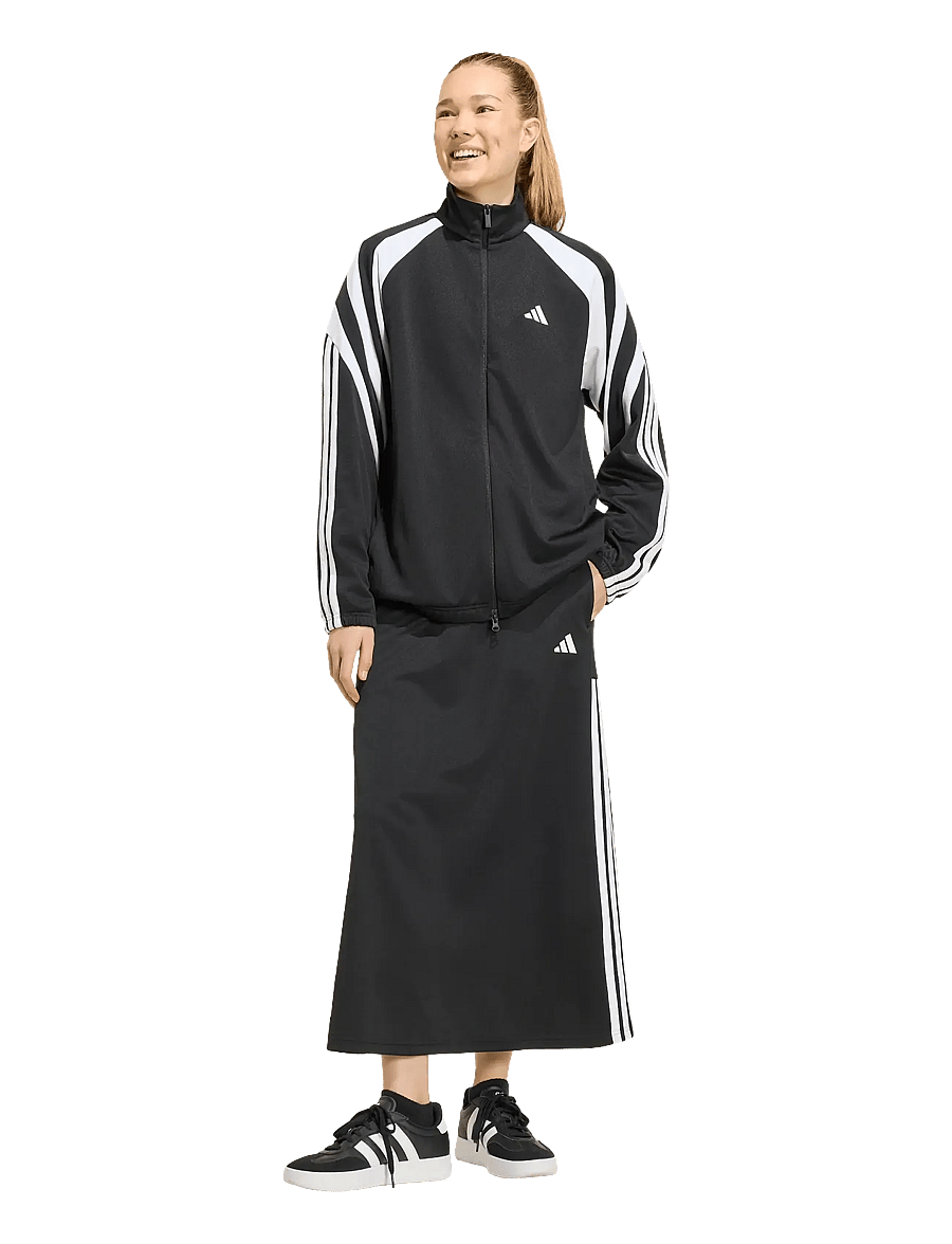 adidas Sportswear - W TIRO LO TT - träningsjackor - black/white - 0