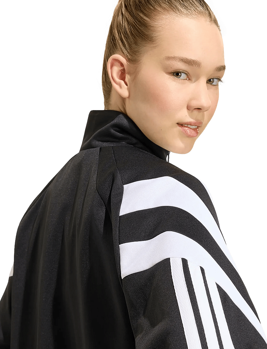 adidas Sportswear - W TIRO LO TT - träningsjackor - black/white - 3