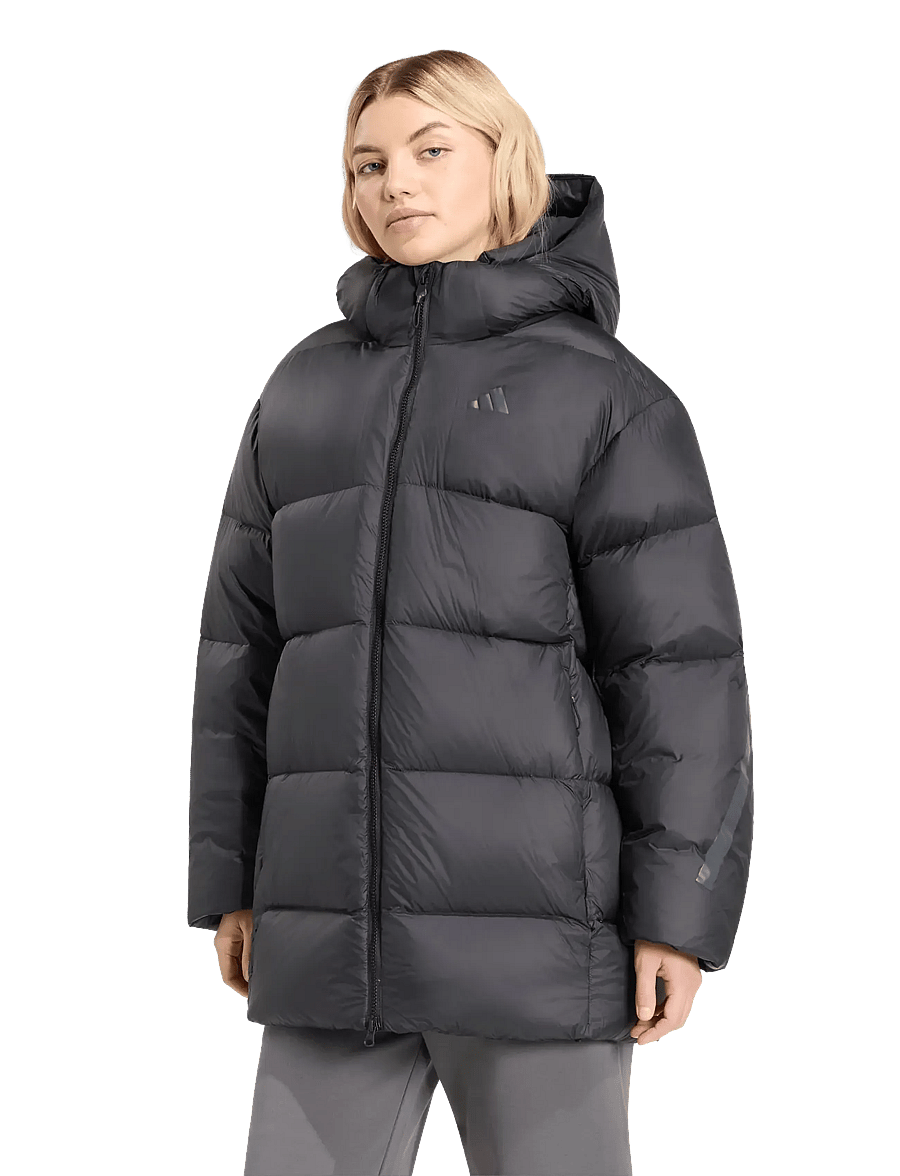 adidas Sportswear - W Z.N.E. PARKA - outdoor jackets - black - 2