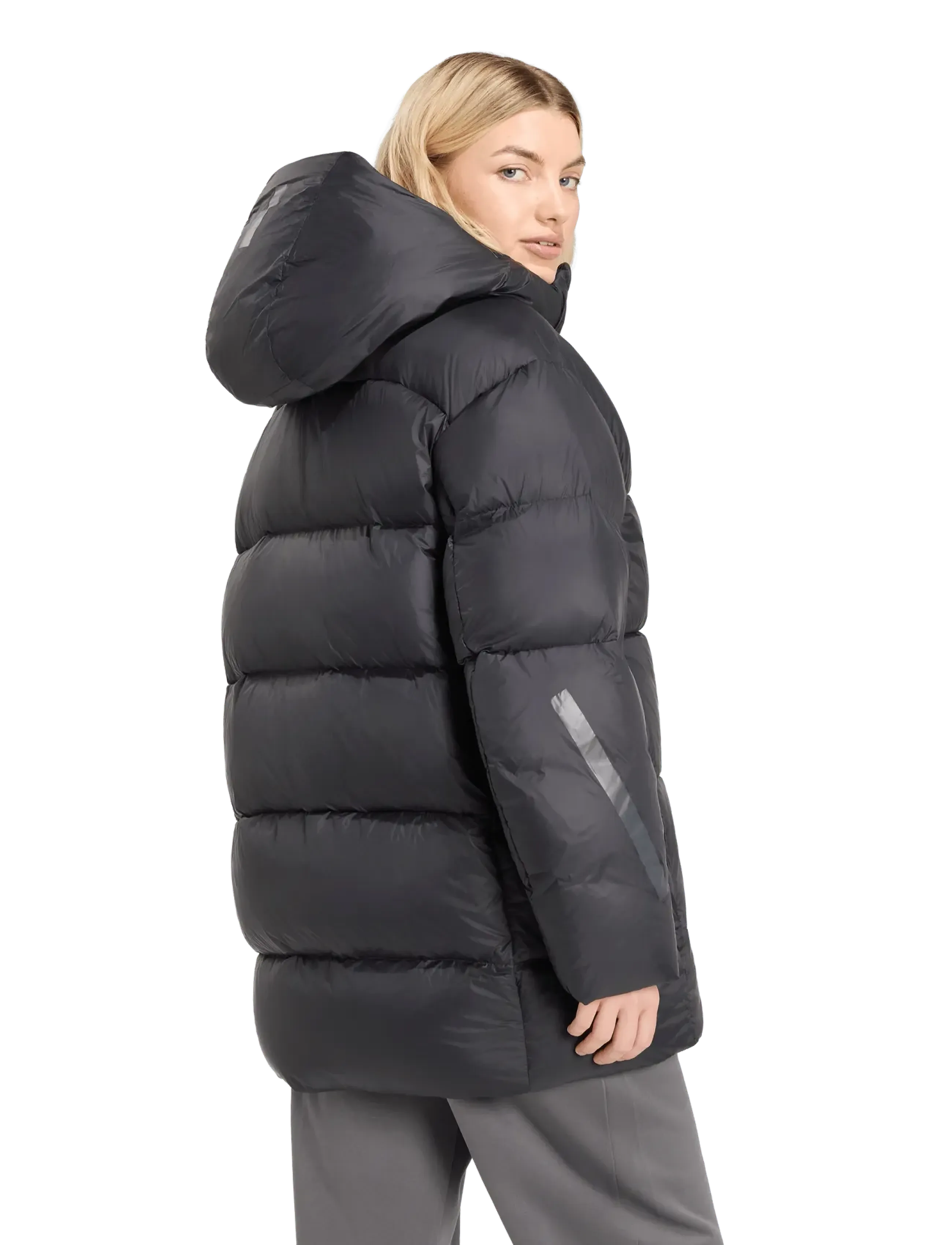 adidas Sportswear - W Z.N.E. PARKA - black - 5