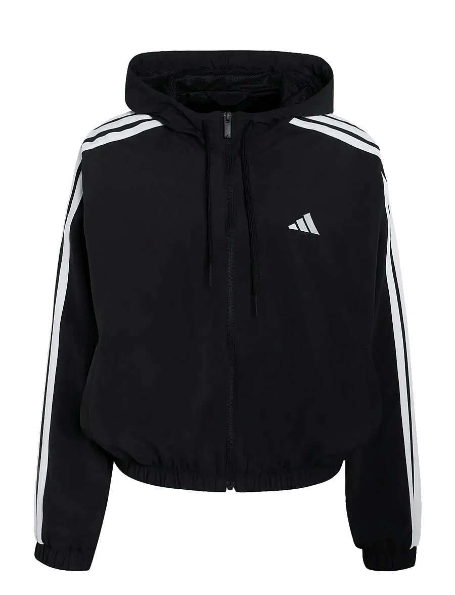 adidas Sportswear - W 3S WV WB - vabaaja jakid - black/white - 1
