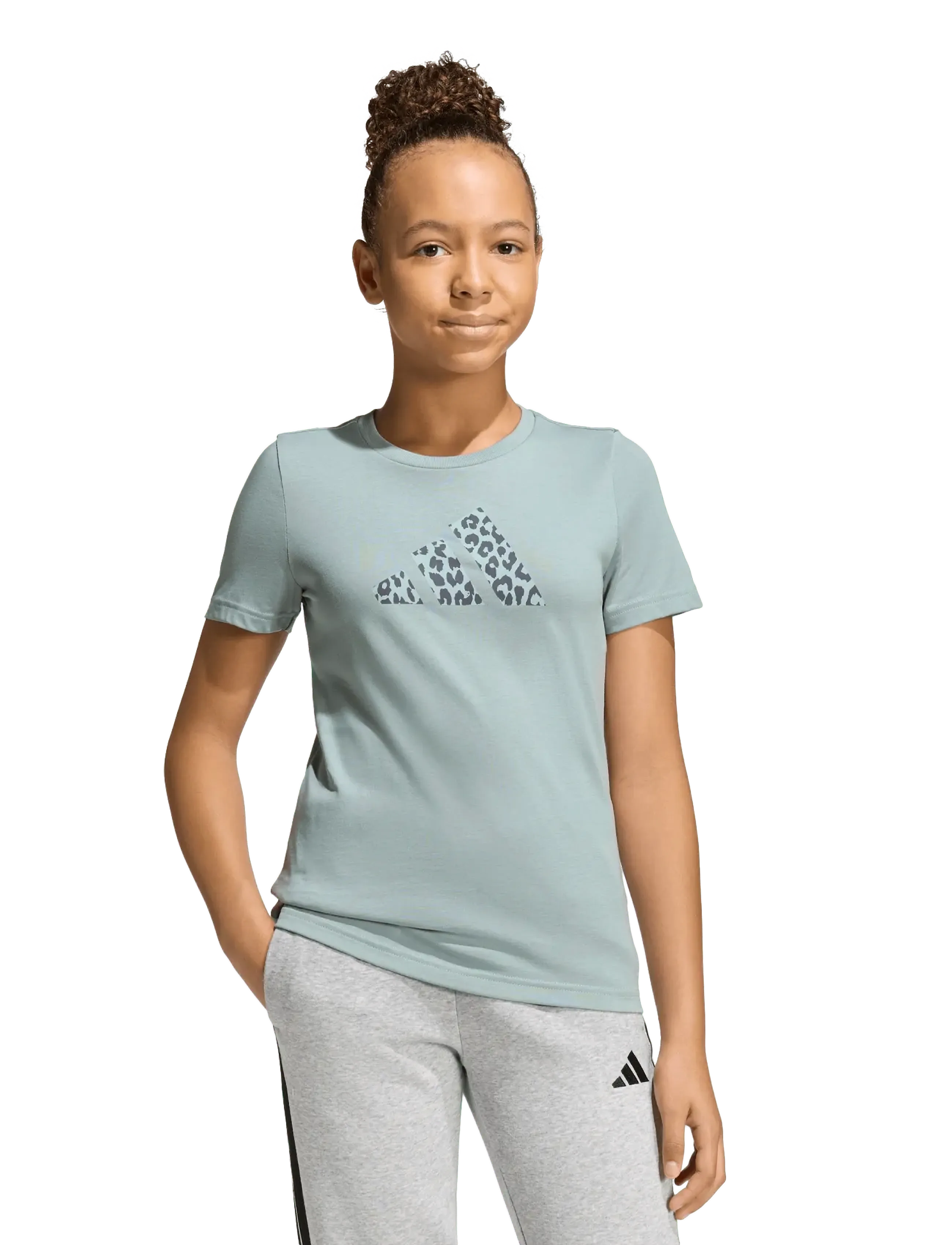 adidas Sportswear Jg Animal T, 164, Grün, Kinder