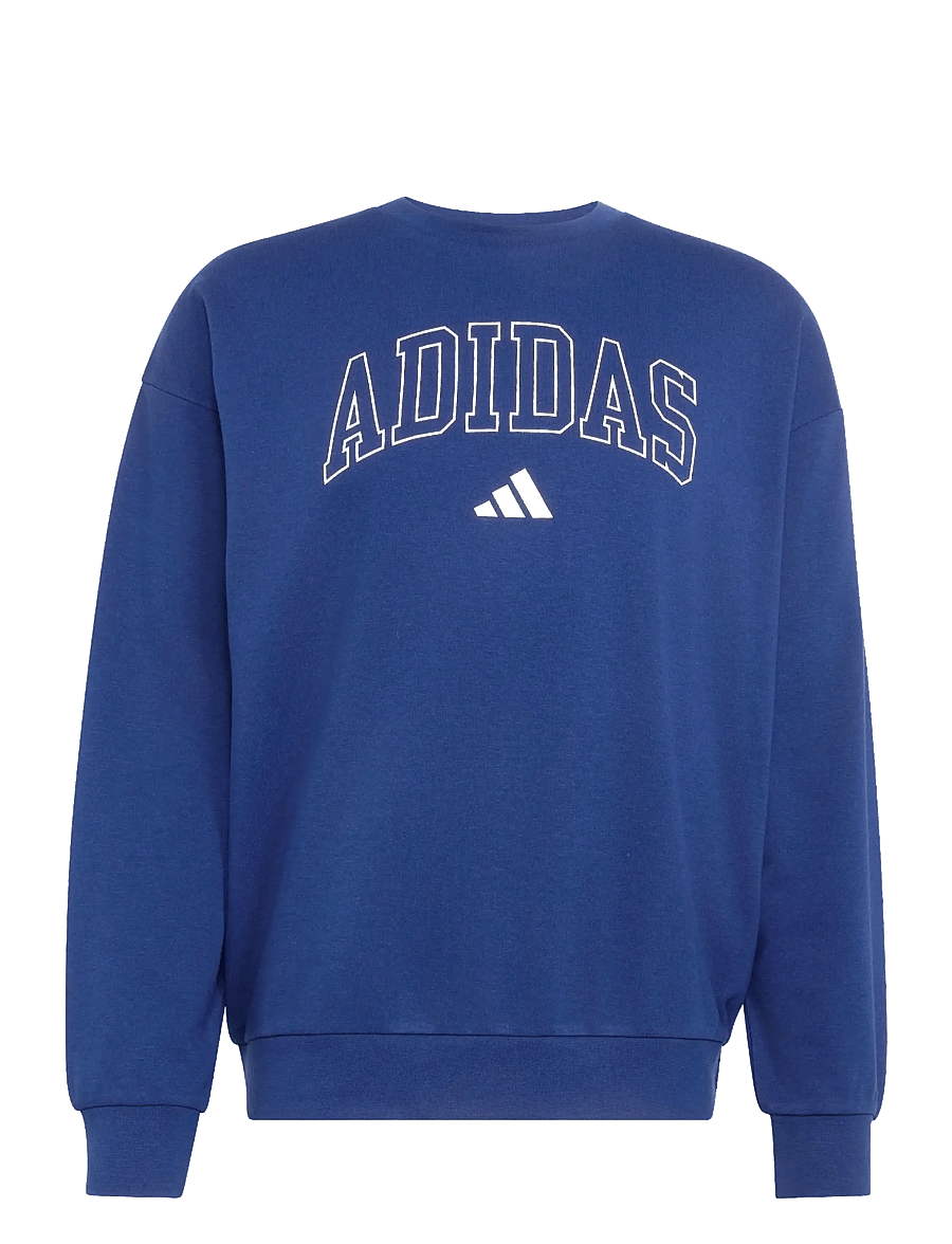 adidas Sportswear - M COLL FT CRW - alussärgid - dkblue/ivory - 1