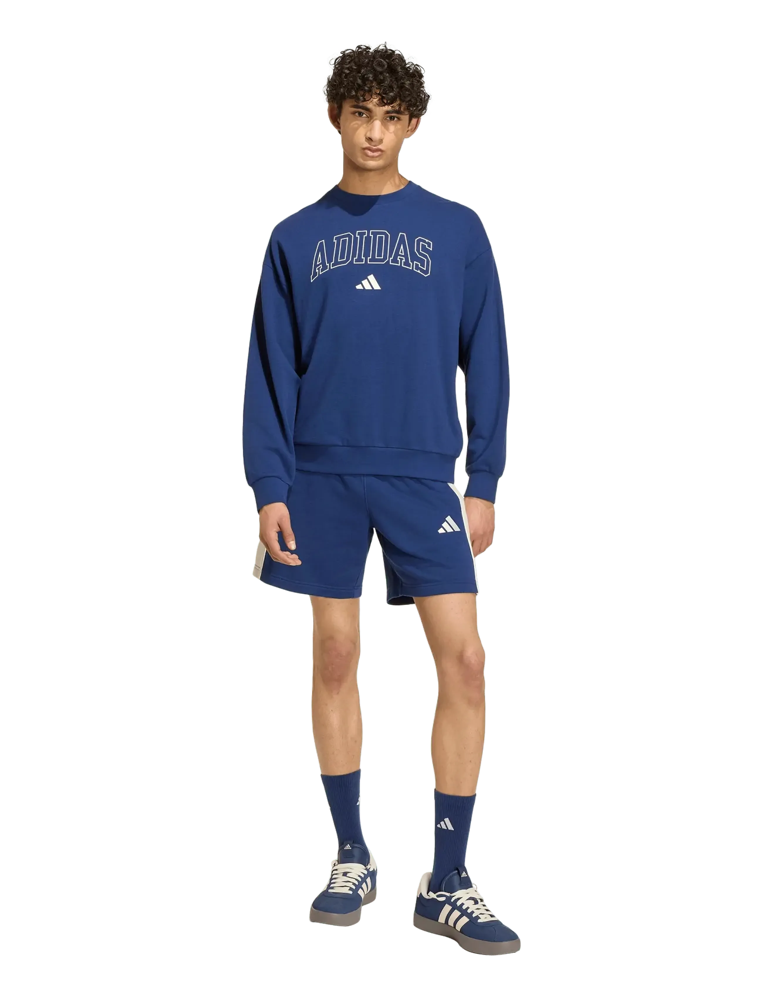 Adidas Sportswear Sport sweatshirt 'Seasonal Essentials Collegiate French Terry Crew' herr – bild 2