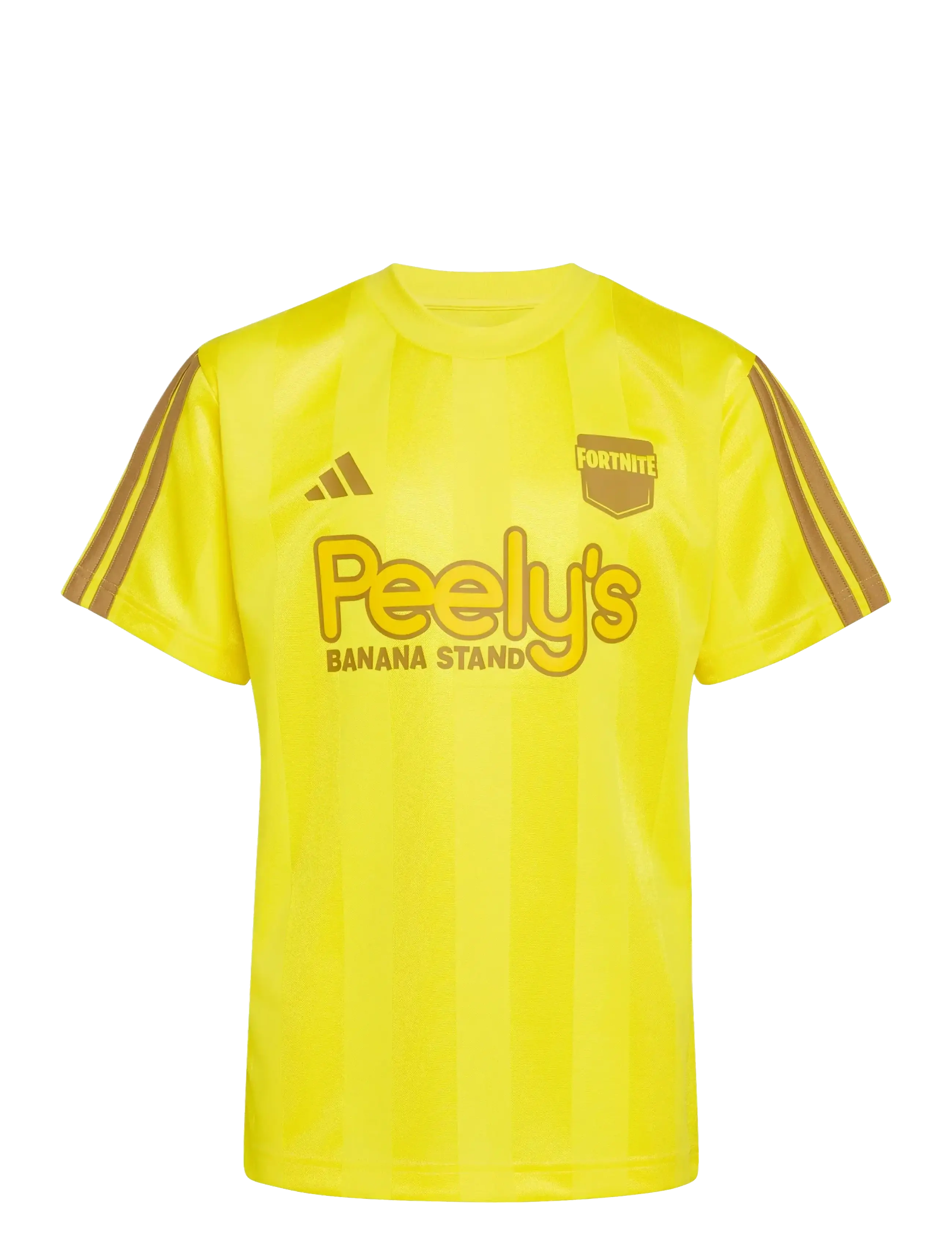 adidas Sportswear J FN PEELY JSY - Sporttoppar - YELLOW / yellow