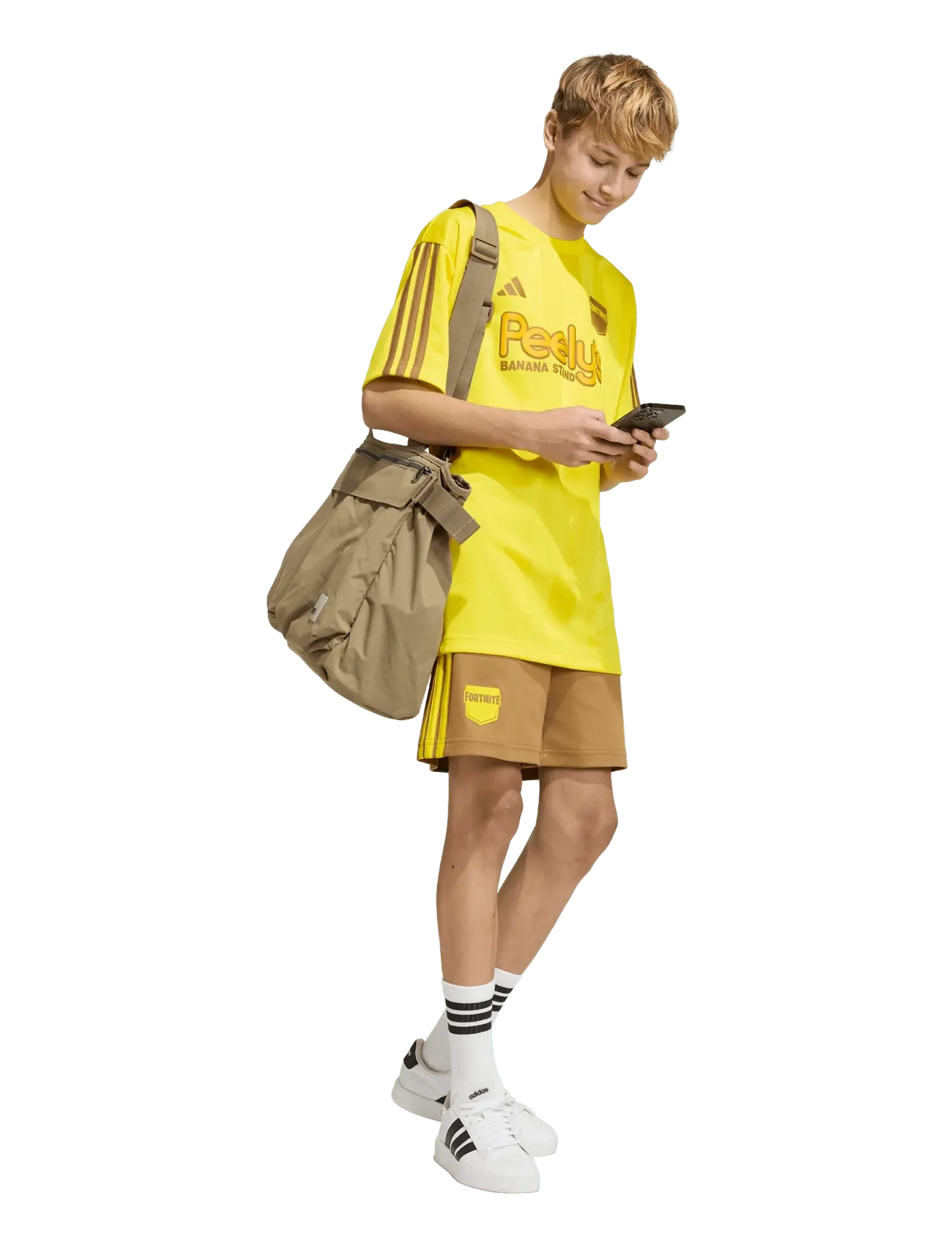 adidas Sportswear J Fn Peely Jsy, Børn, Fodboldtrøje, Gul, Str: 164