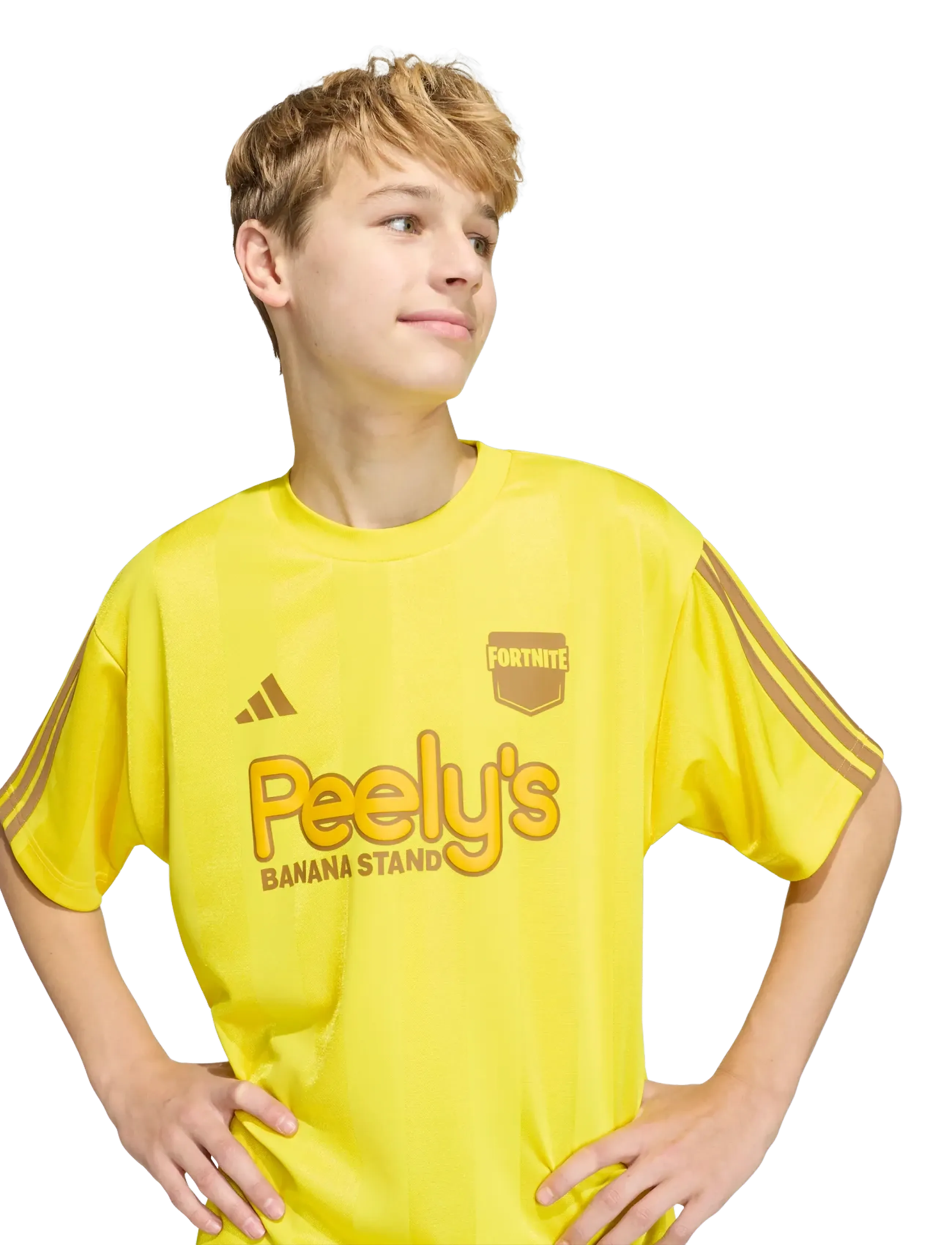 adidas Sportswear - J FN PEELY JSY - sportoberteile - yellow - 5