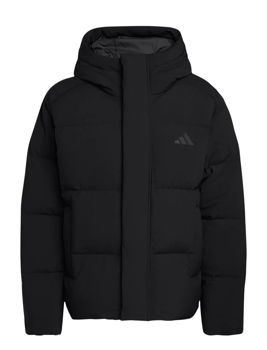 adidas Sportswear - DOWN PUF HD JKT - outdoor jacken - black - 1