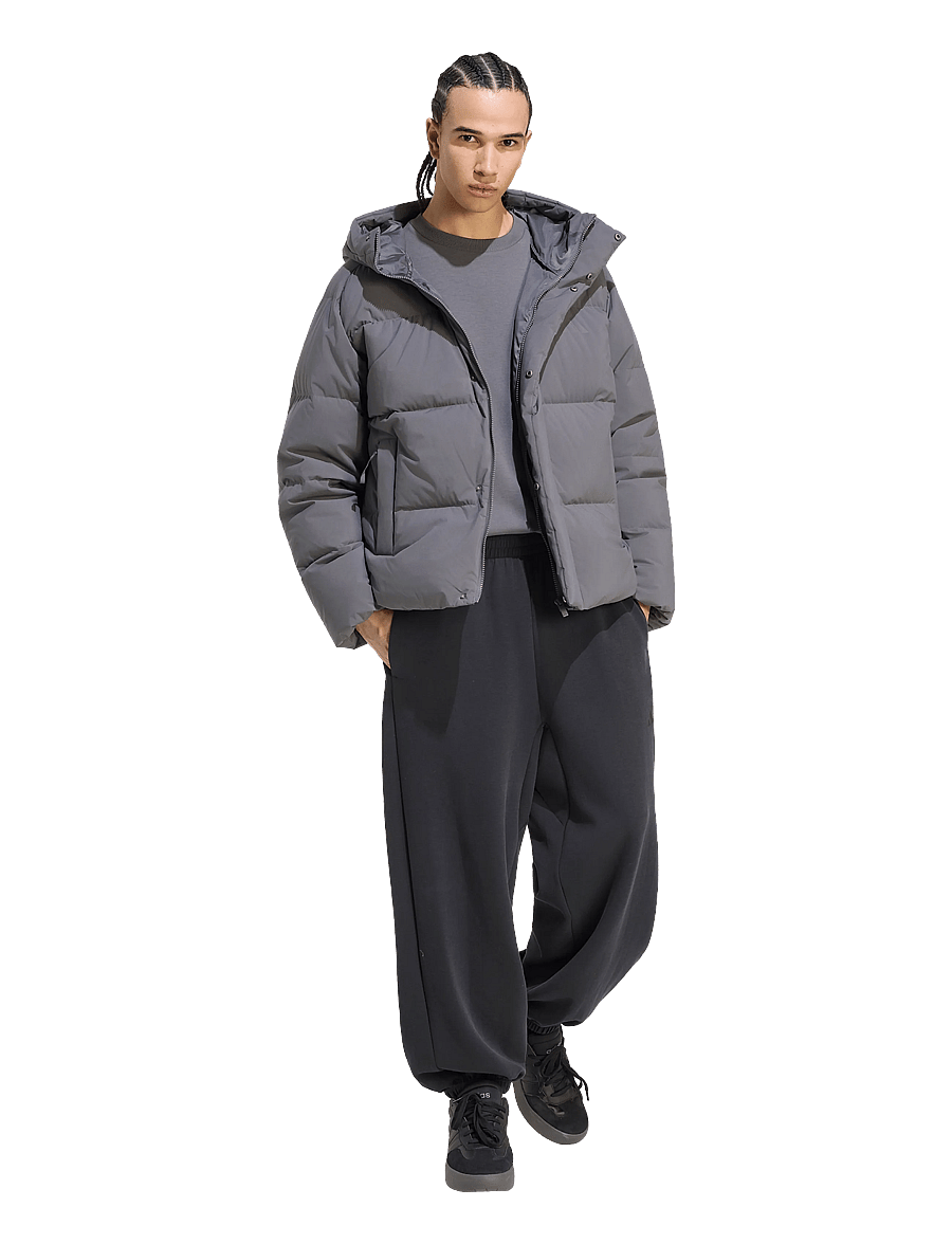 adidas Sportswear - DOWN PUF HD JKT - friluftsjakker - grefiv - 0