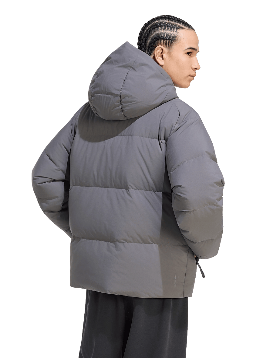 adidas Sportswear - DOWN PUF HD JKT - friluftsjakker - grefiv - 5