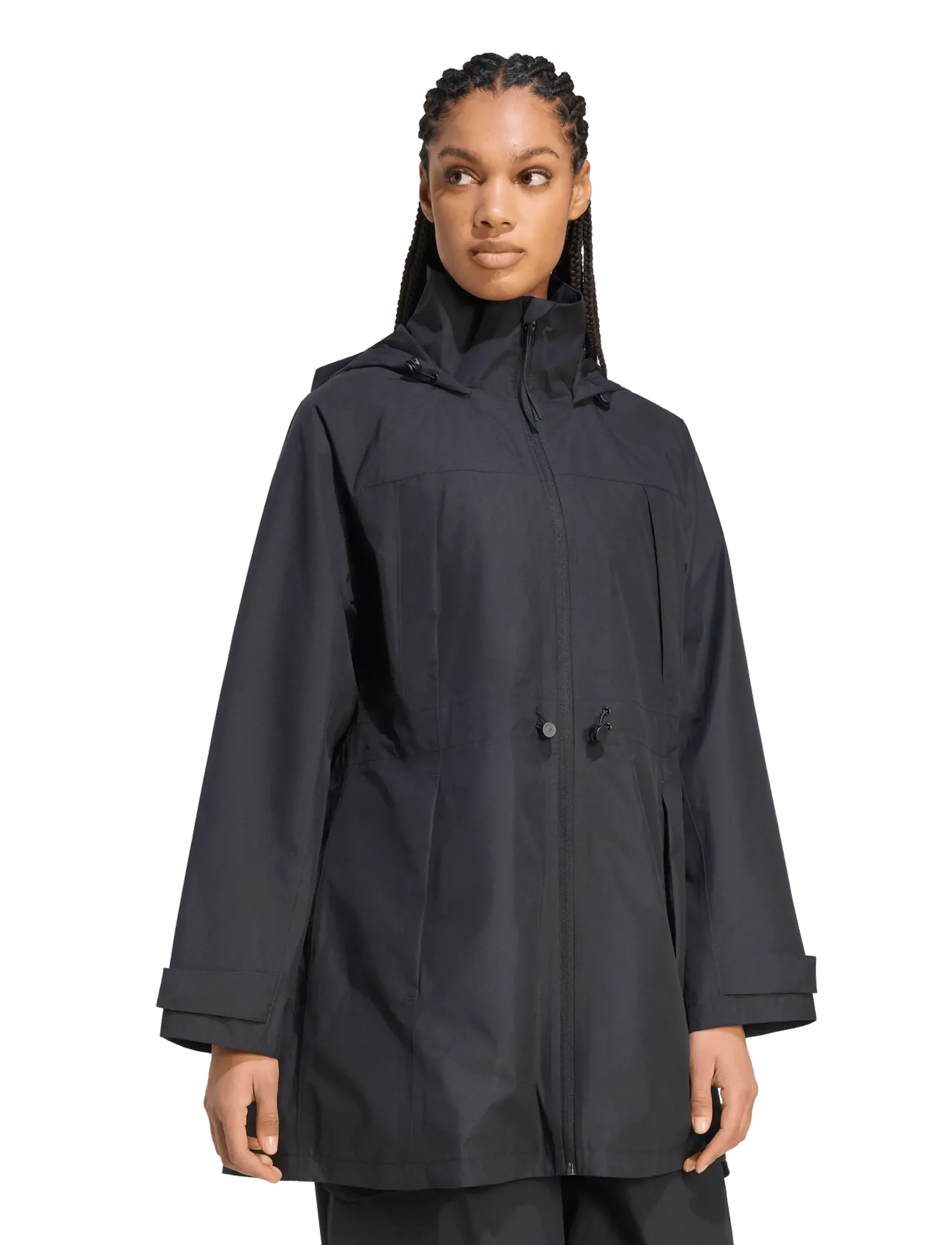 adidas Sportswear W City Rain Par, XL, Black