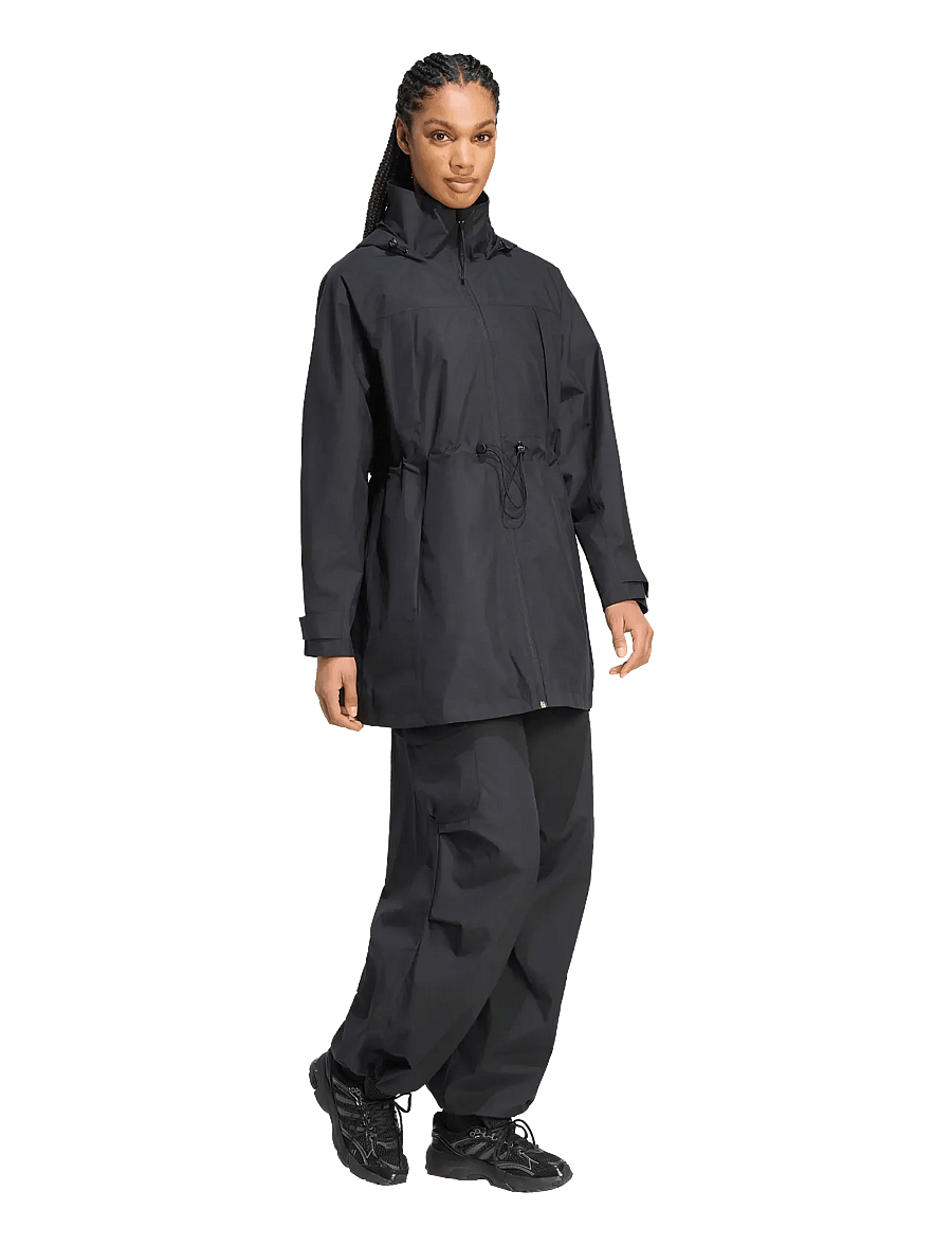 adidas Sportswear - W CITY RAIN PAR - overtøj - black - 3