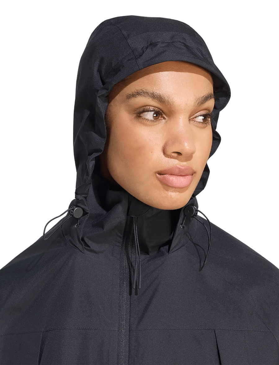 adidas Sportswear - W CITY RAIN PAR - overtøj - black - 4