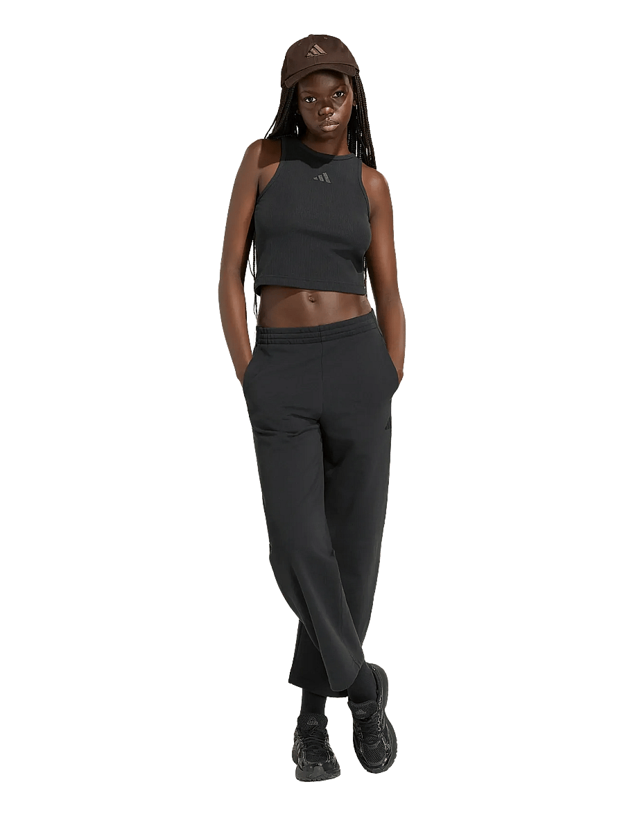 adidas Sportswear - W AK SL RIB TNK - tanktops - black - 0