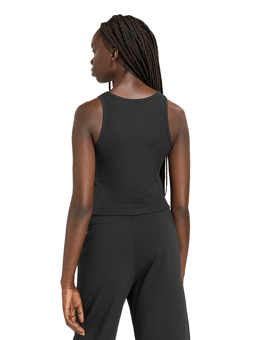 adidas Sportswear - W AK SL RIB TNK - tanktops - black - 5