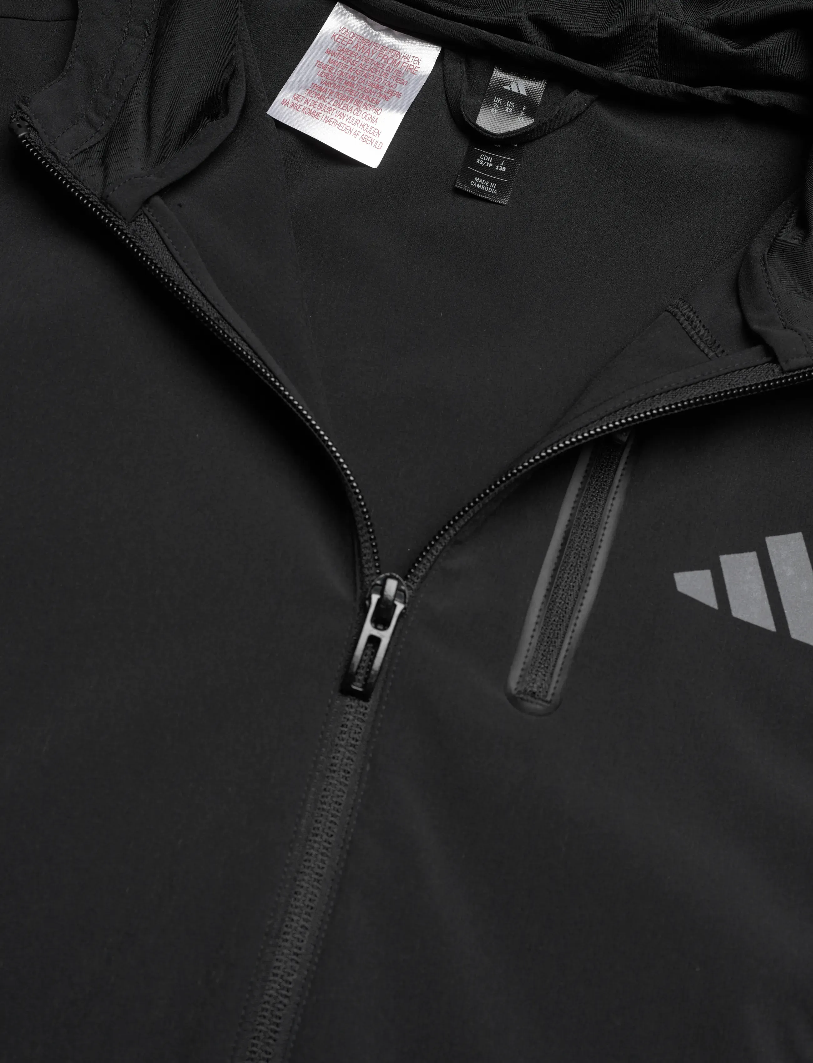 adidas Sportswear - B WV TT - vêtements d'extérieur - black/grefou - 2