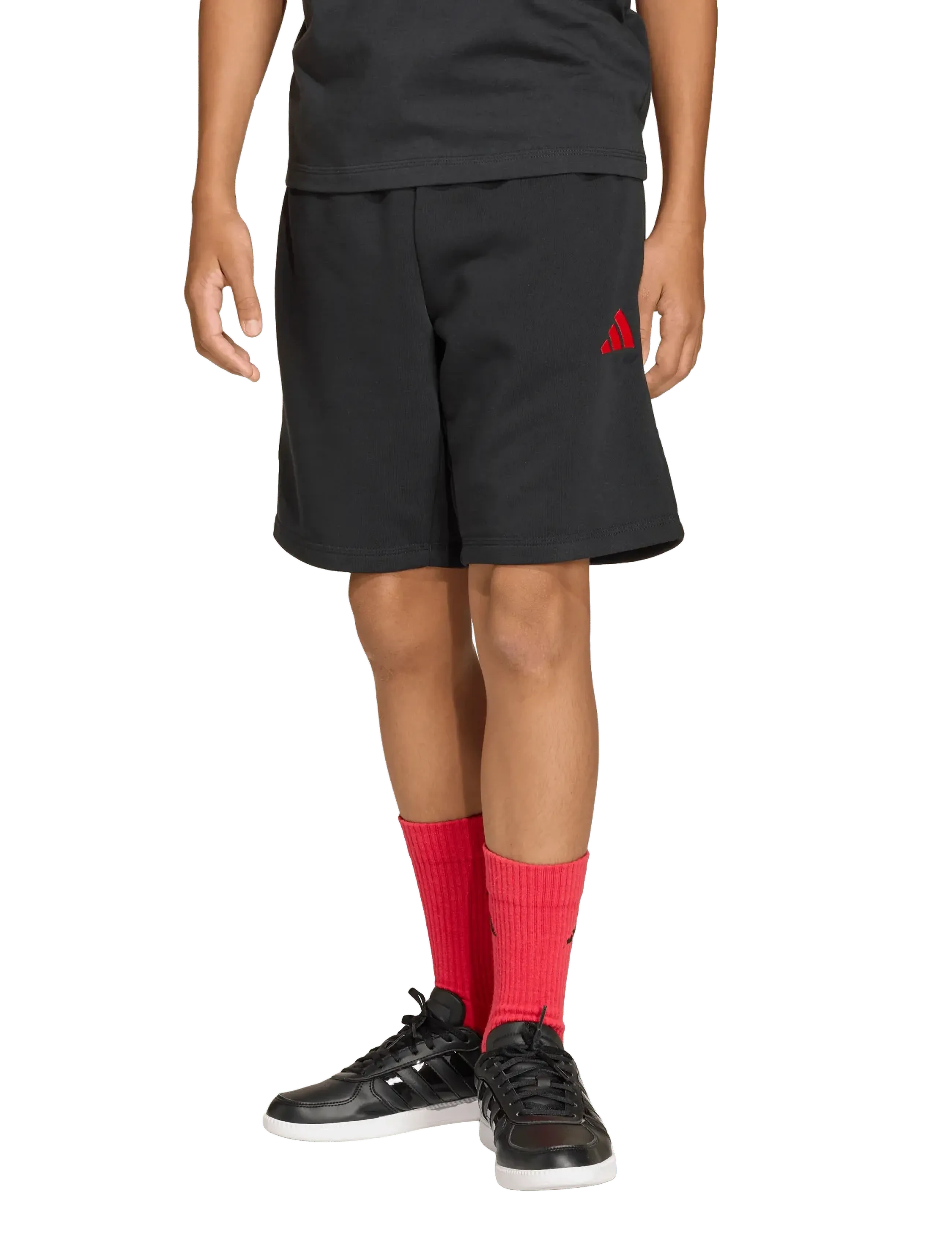 adidas Sportswear B FT SHO - Shorts - BLACK/PURRUB / black