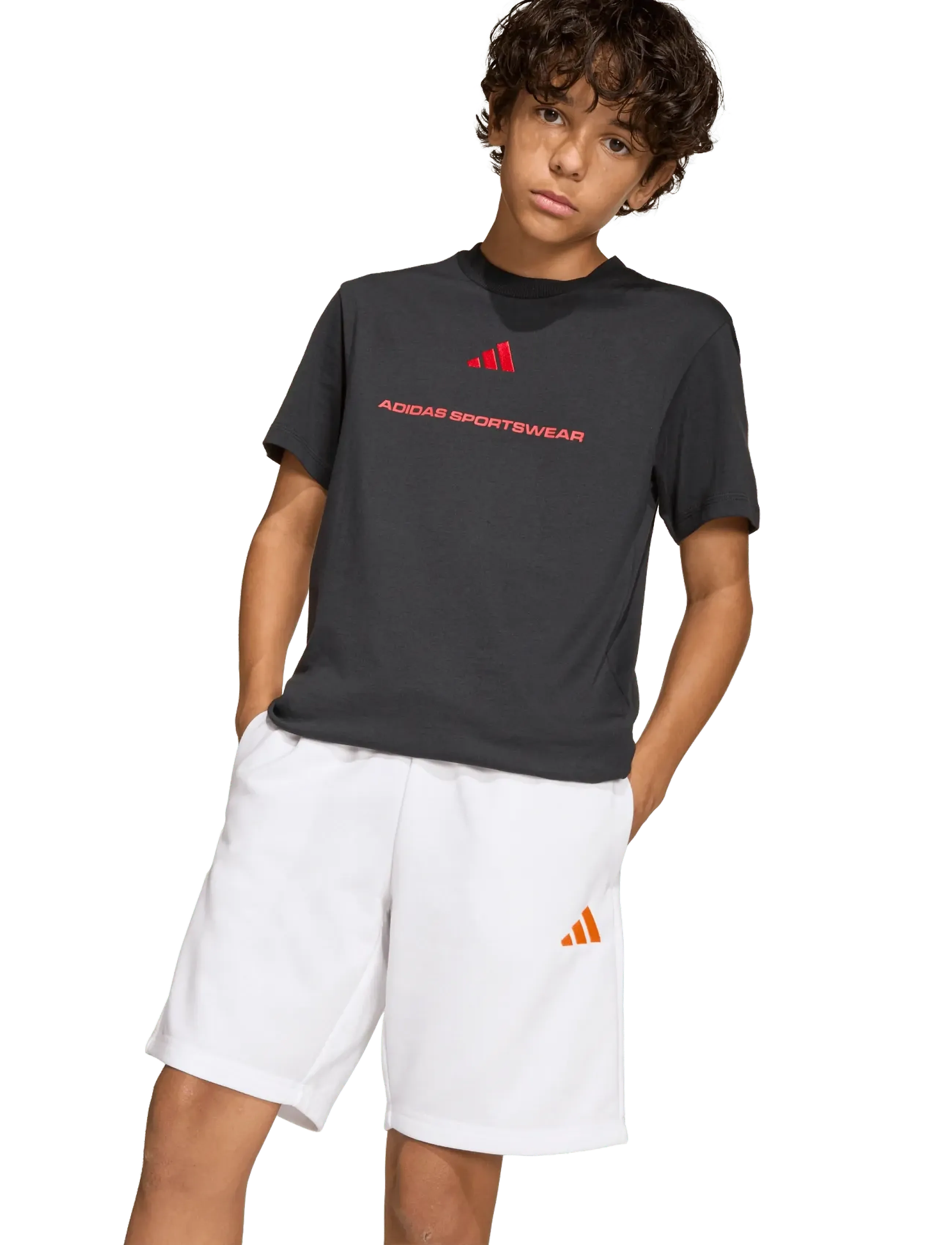 adidas Sportswear - B FT SHO - sport-shorts - white - 3