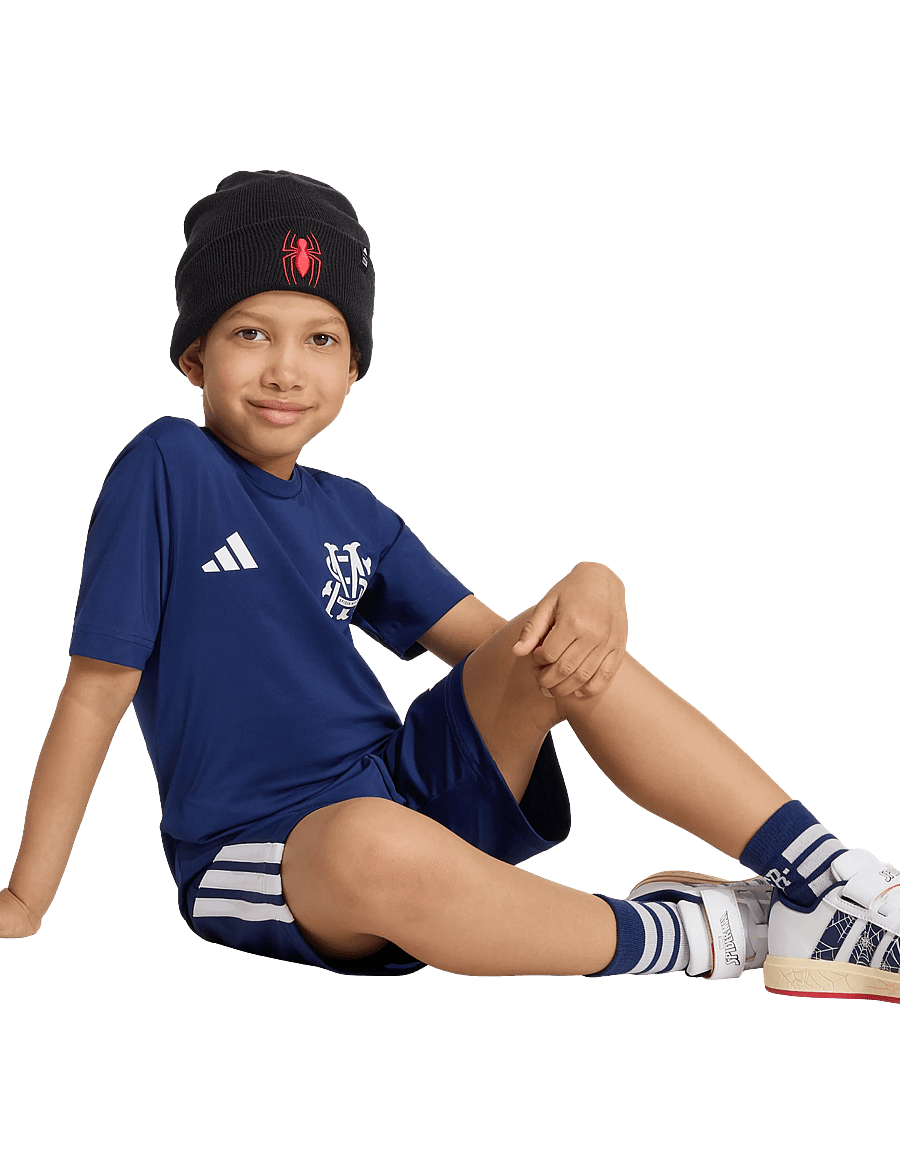 adidas Sportswear - LK MRVL SM SPOR - 2-osalised komplektid - dkblue/white - 0