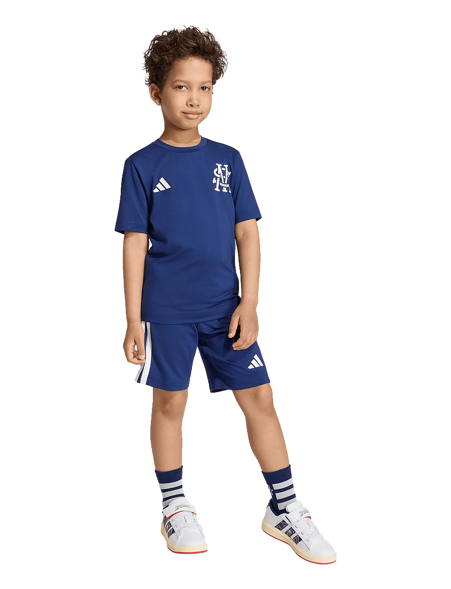 adidas Sportswear - LK MRVL SM SPOR - 2-osalised komplektid - dkblue/white - 5