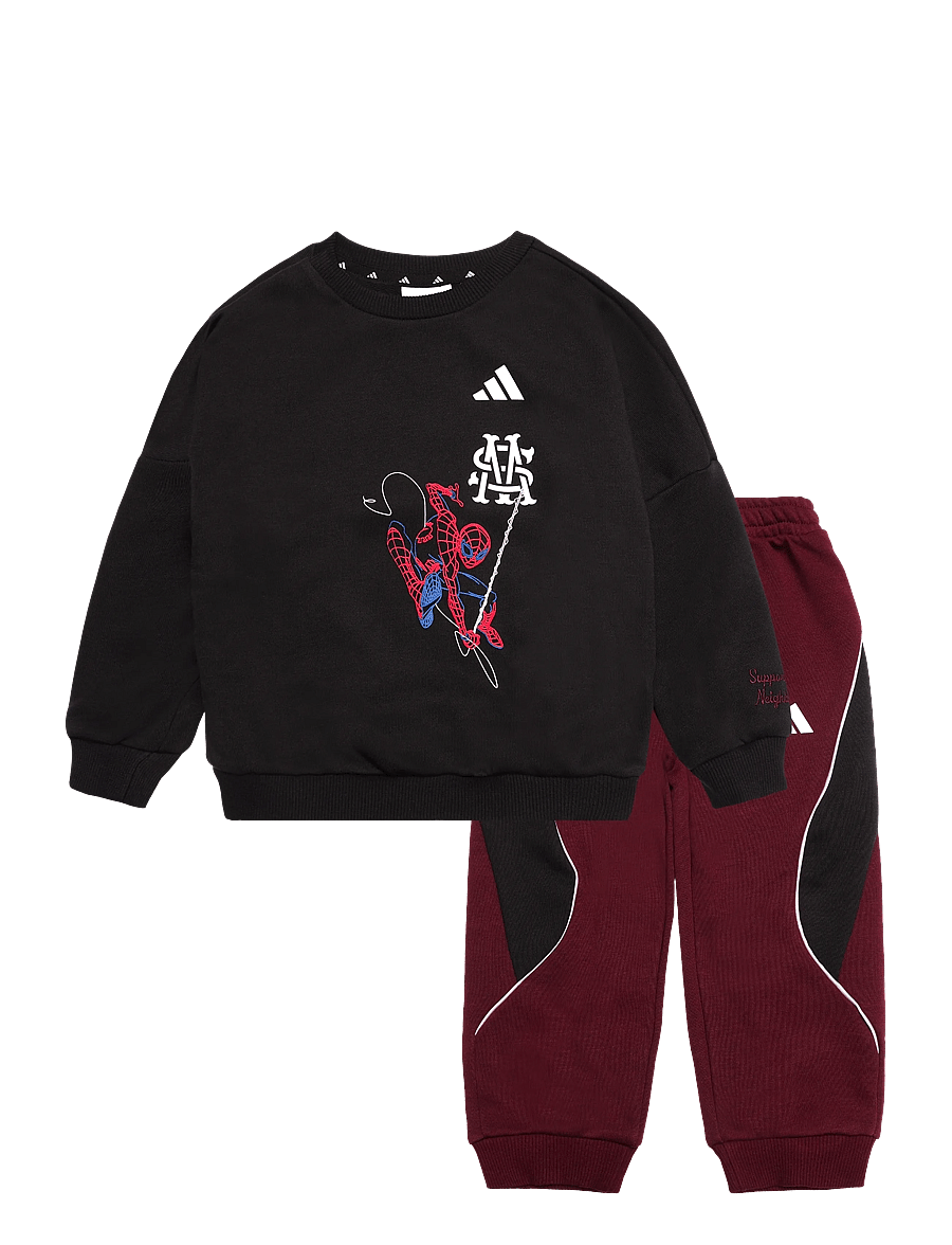 adidas Sportswear - I MRVL SM JOG - sportanzüge - black/white - 0