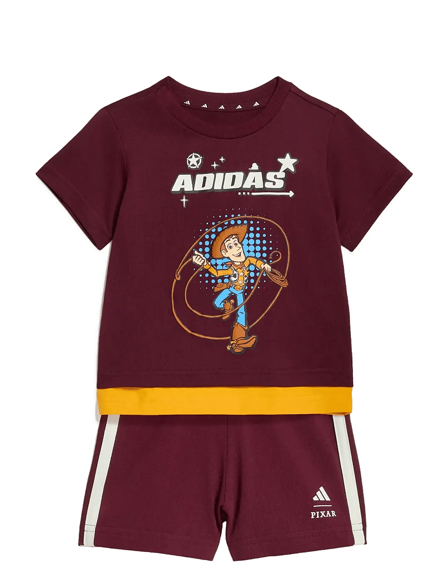 adidas Sportswear - I DY TS T SET - 2-osalised komplektid - maroon/owhite - 0