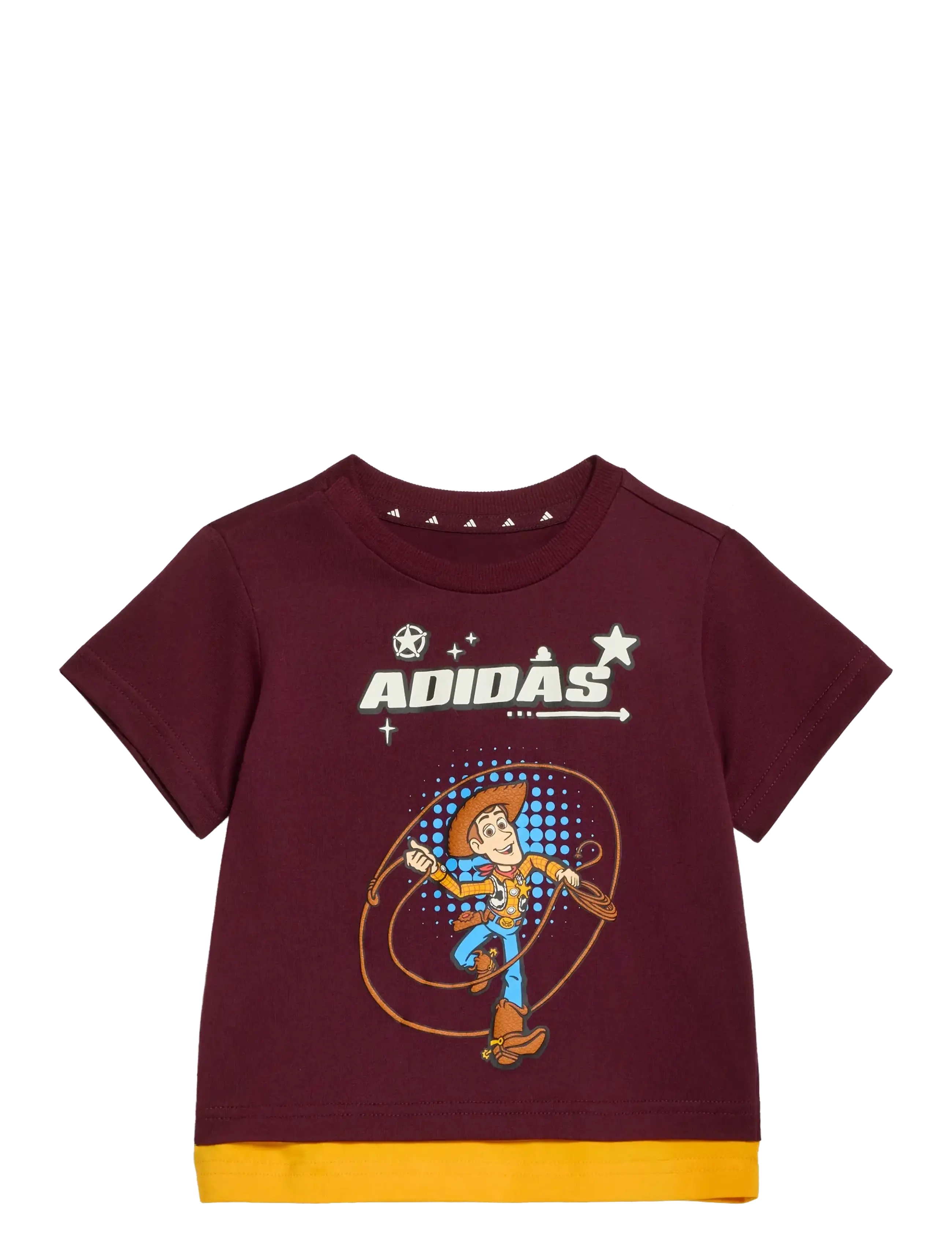 adidas Sportswear - I DY TS T SET - matchende sæt - maroon/owhite - 2