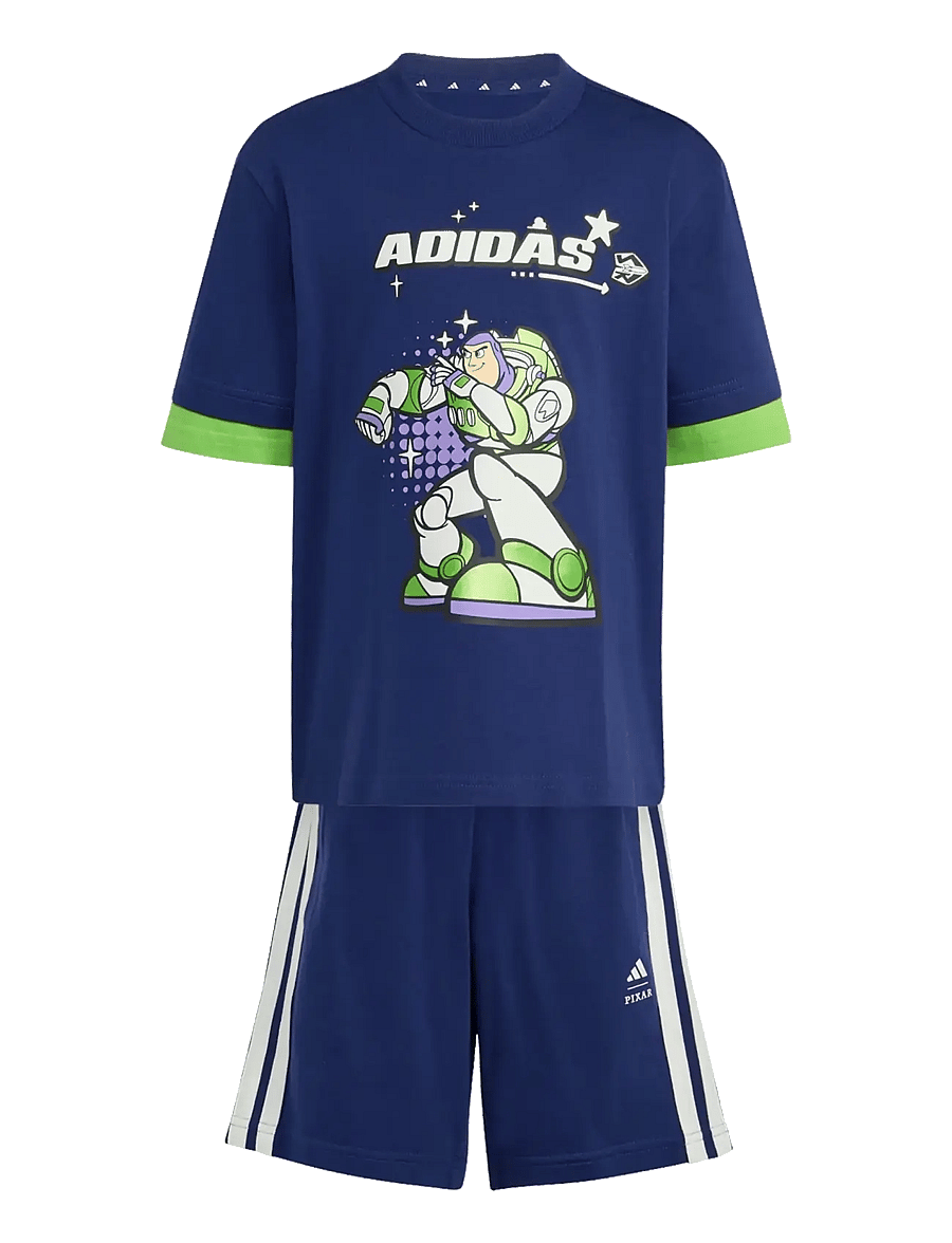 adidas Sportswear - LK DY TS T SET - 2-osalised komplektid - dkblue/owhite - 1