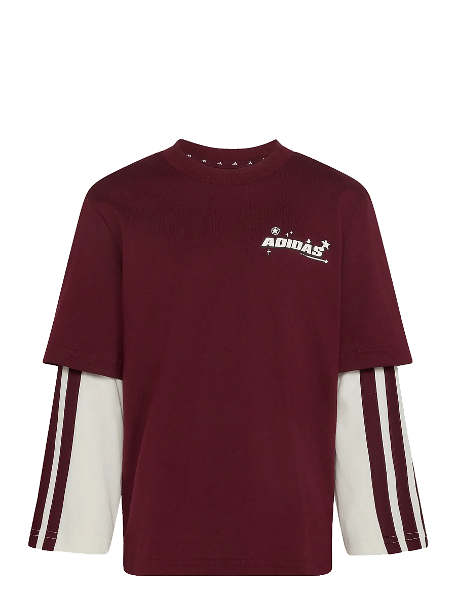 adidas Sportswear - LK DY TS T - sportstoppe - maroon/owhite - 1