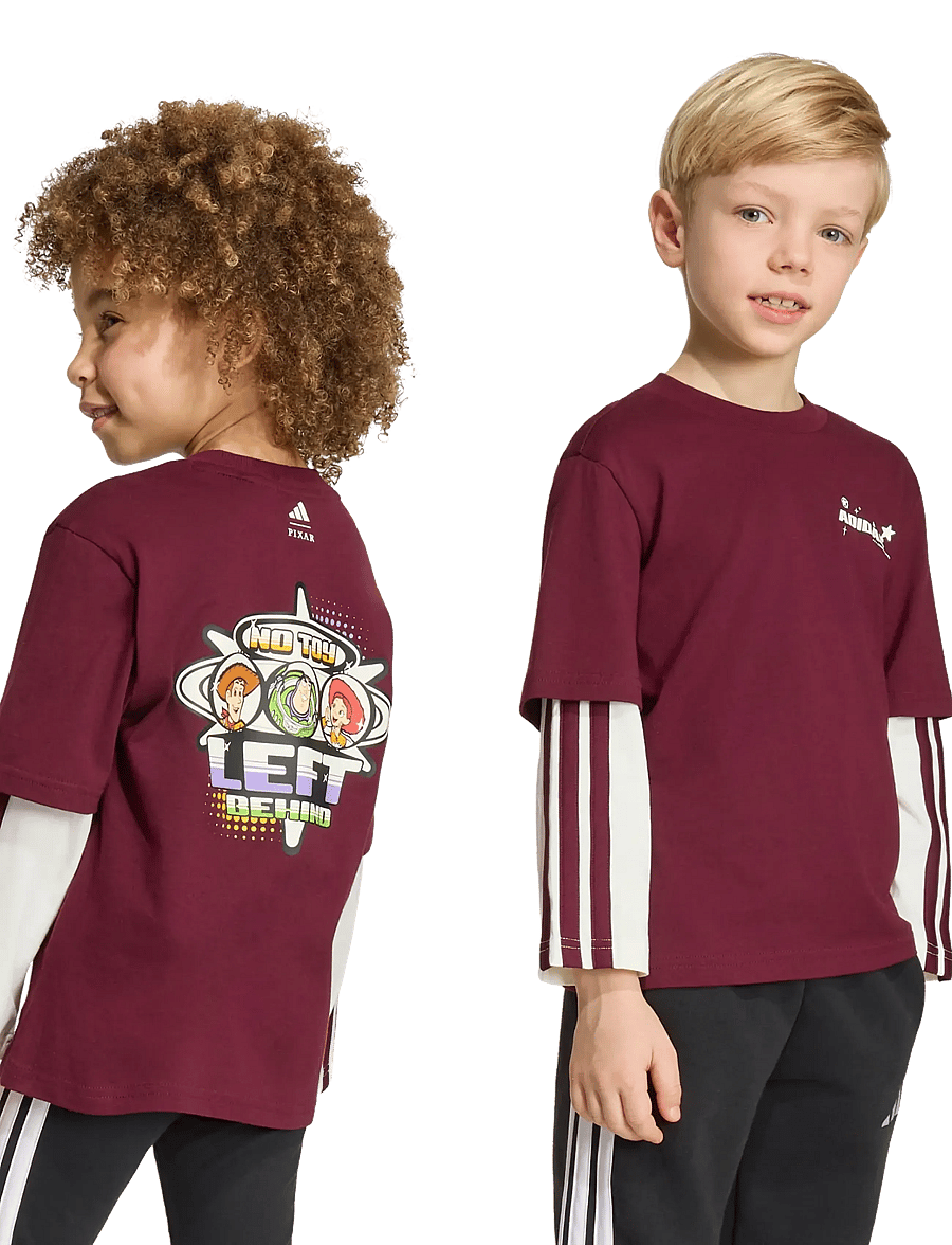 adidas Sportswear - LK DY TS T - sportstoppe - maroon/owhite - 4