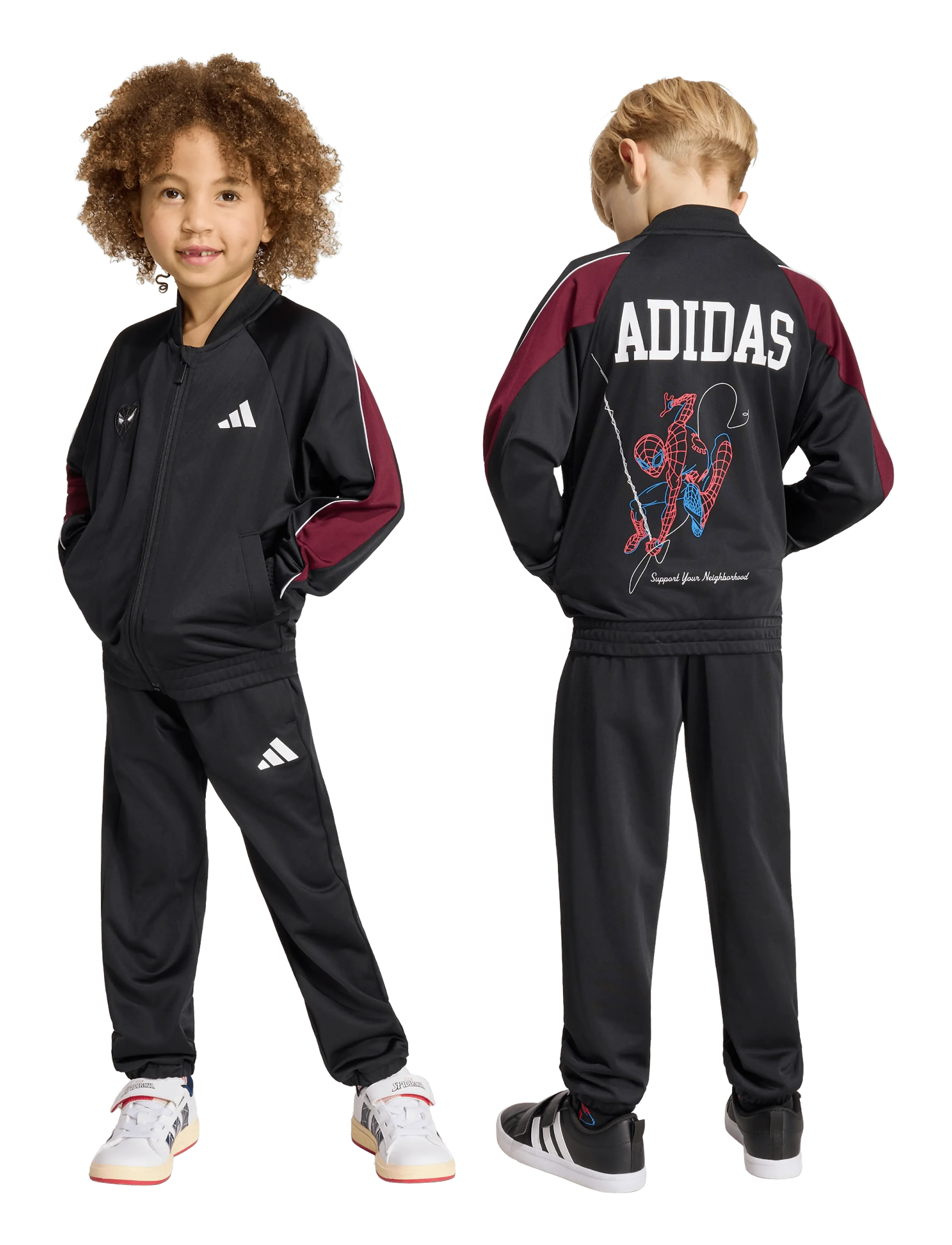 adidas Sportswear - LK MRVL SM TS - black/white - 4