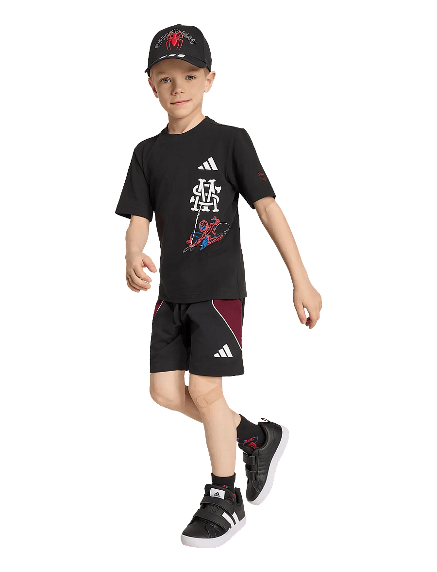 adidas Sportswear - LK MRVL SM TSET - 2-osalised komplektid - black/white - 0