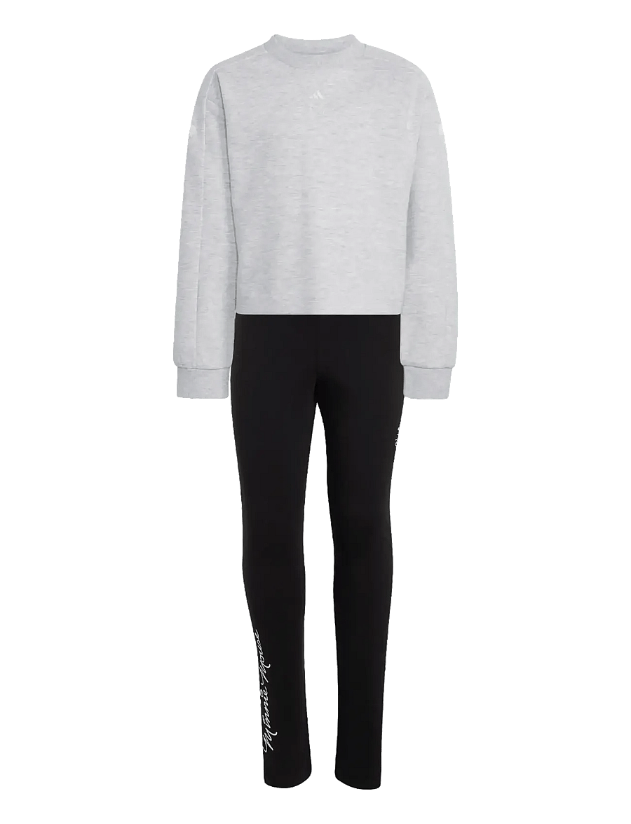 adidas Sportswear - LG DY MI JOG - joggingsæt & matchende sæt - lgreyh/owhite - 1