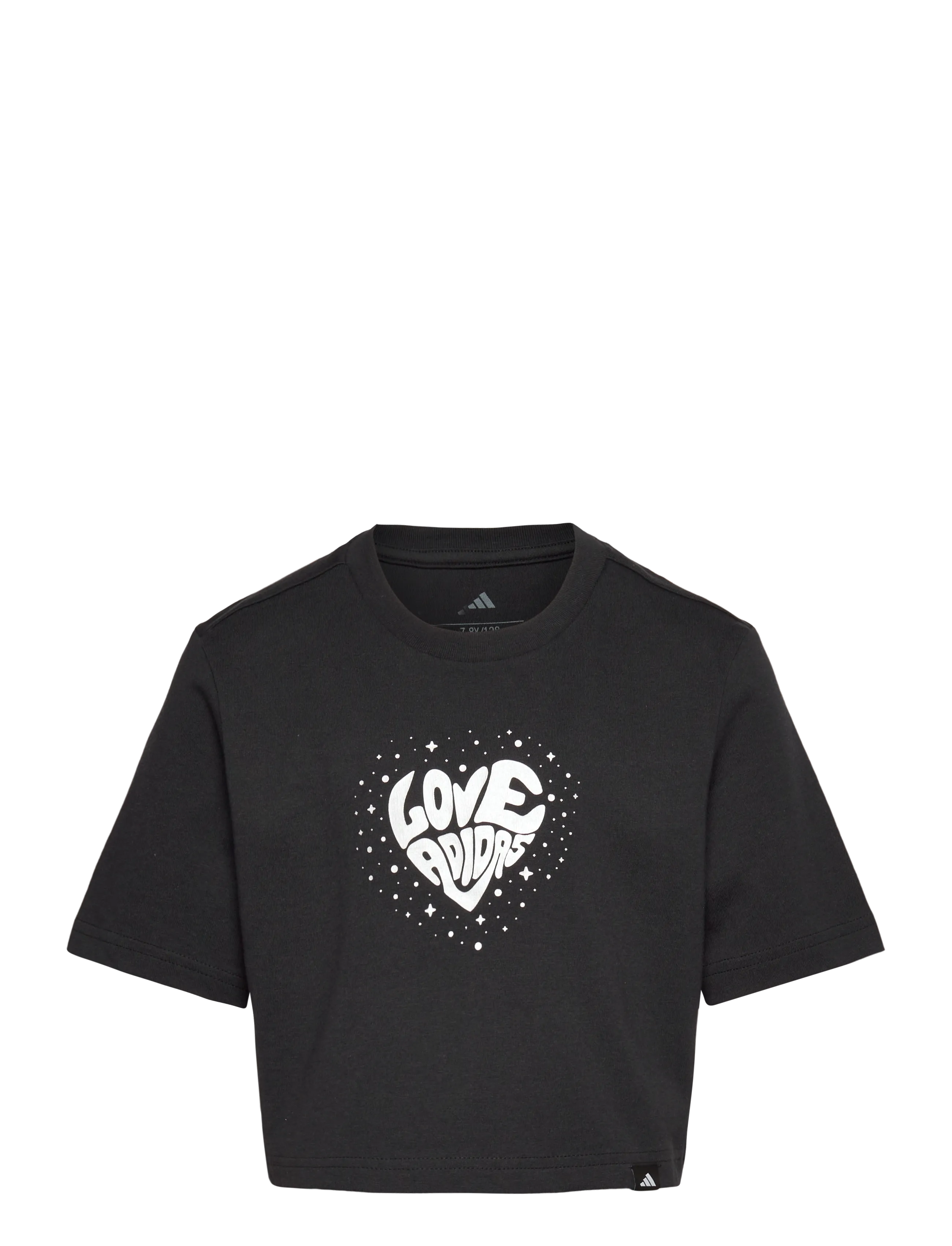 adidas Sportswear JG GLAM T - Visa allt - BLACK / black