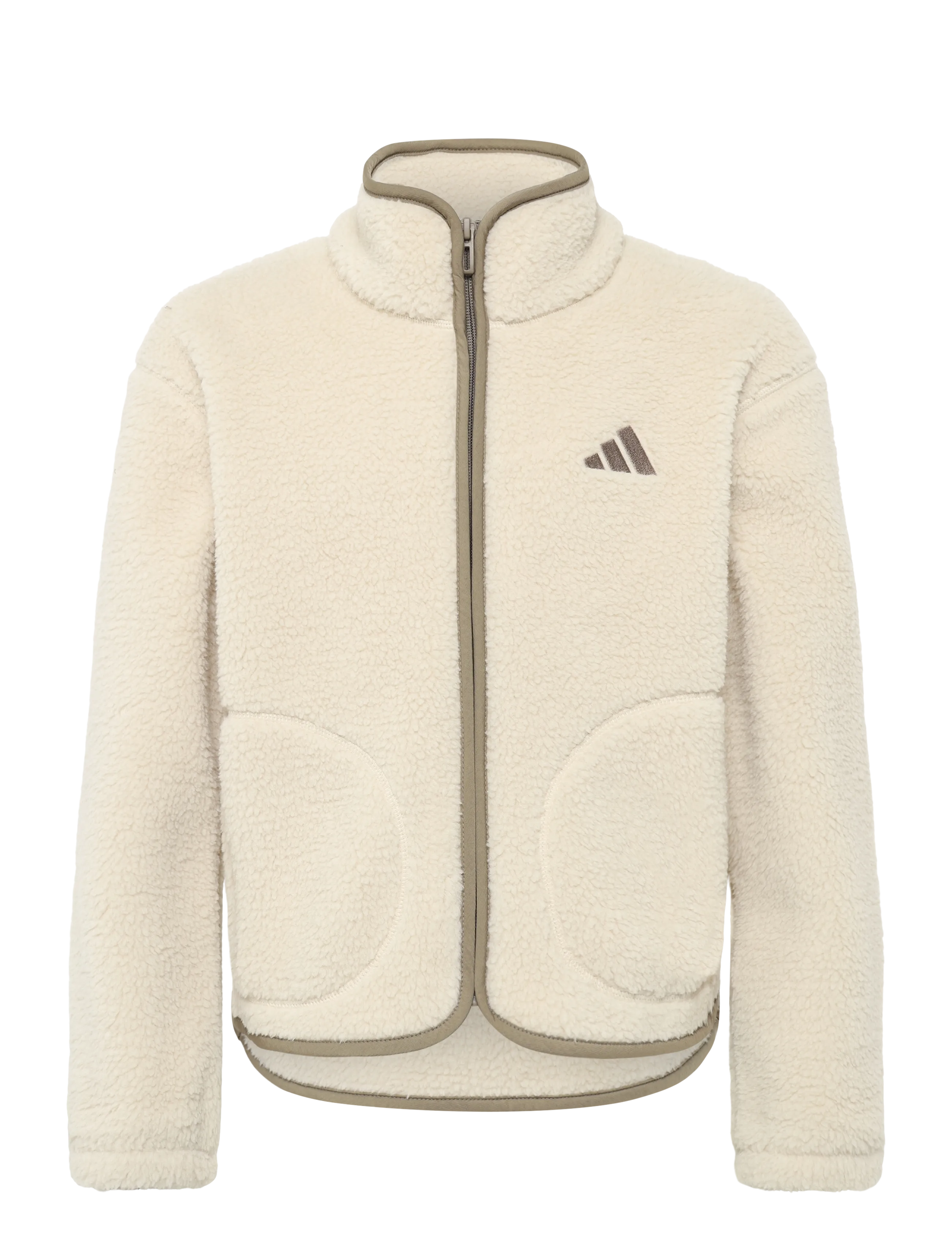 adidas Sportswear LK SHERPA JKT - Back to school - CRLI / cream